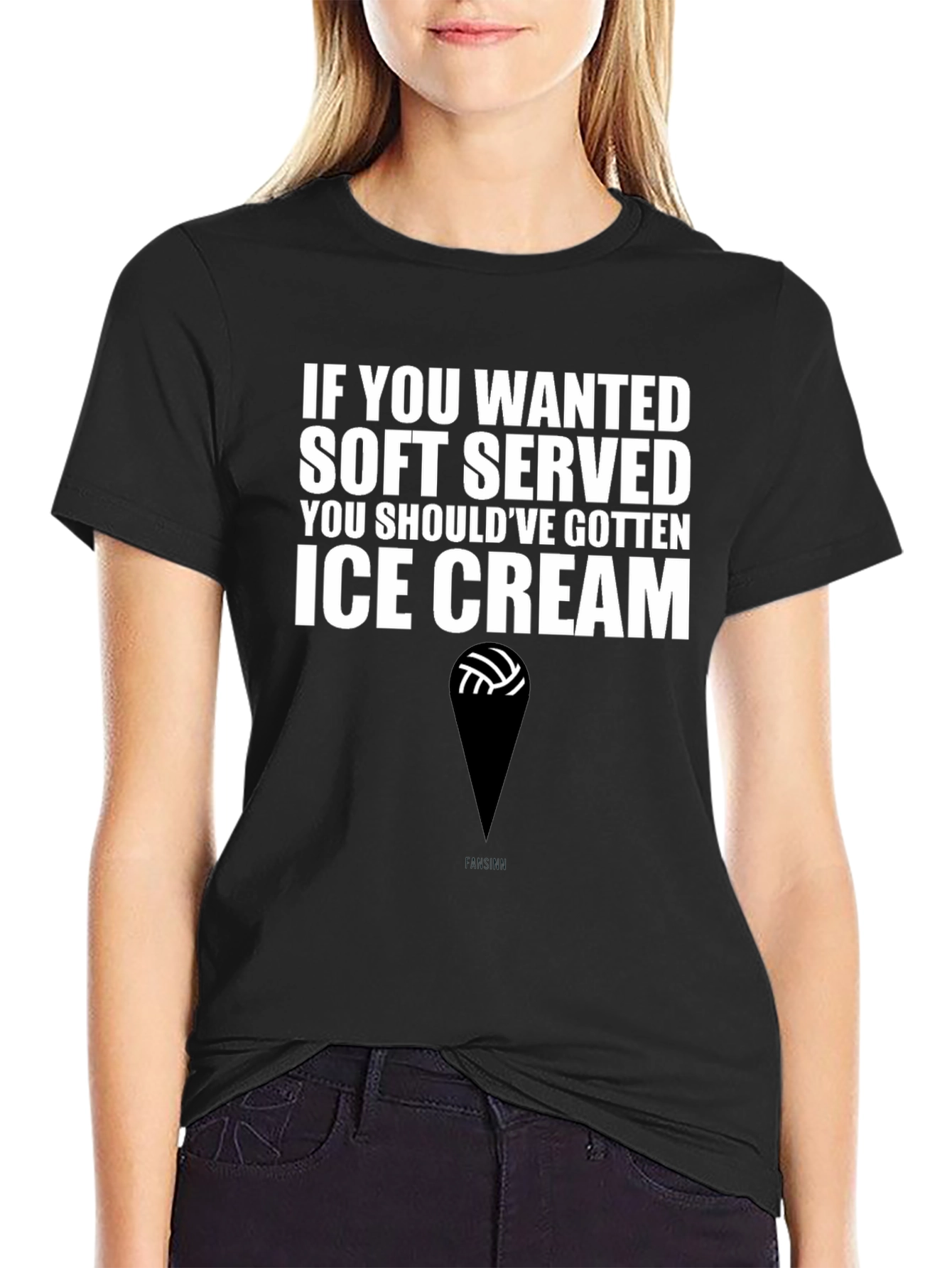 Volleyball Soft Serve T-Shirt - Funny Sport Tee