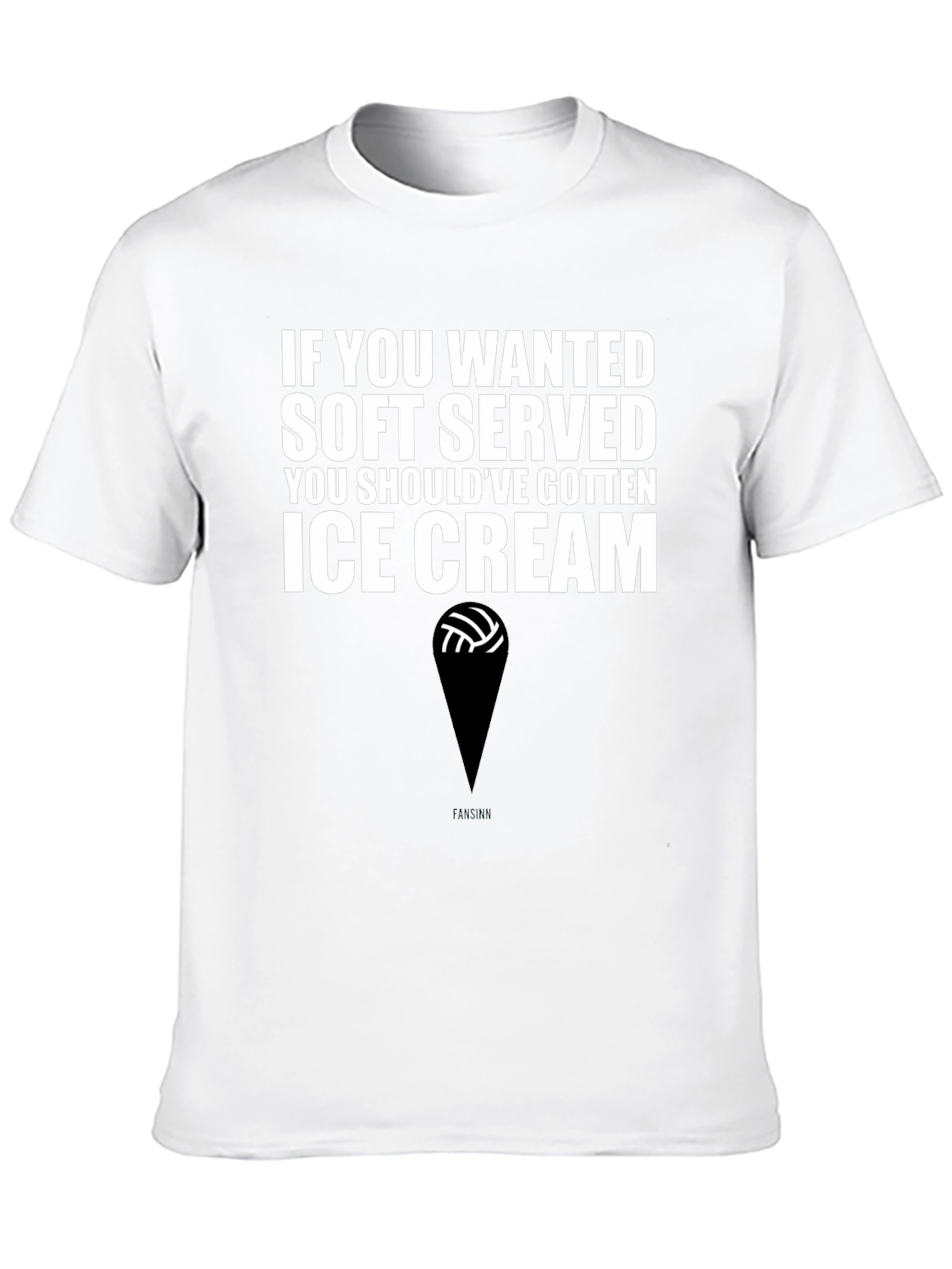 Volleyball Soft Serve T-Shirt - Funny Sport Tee