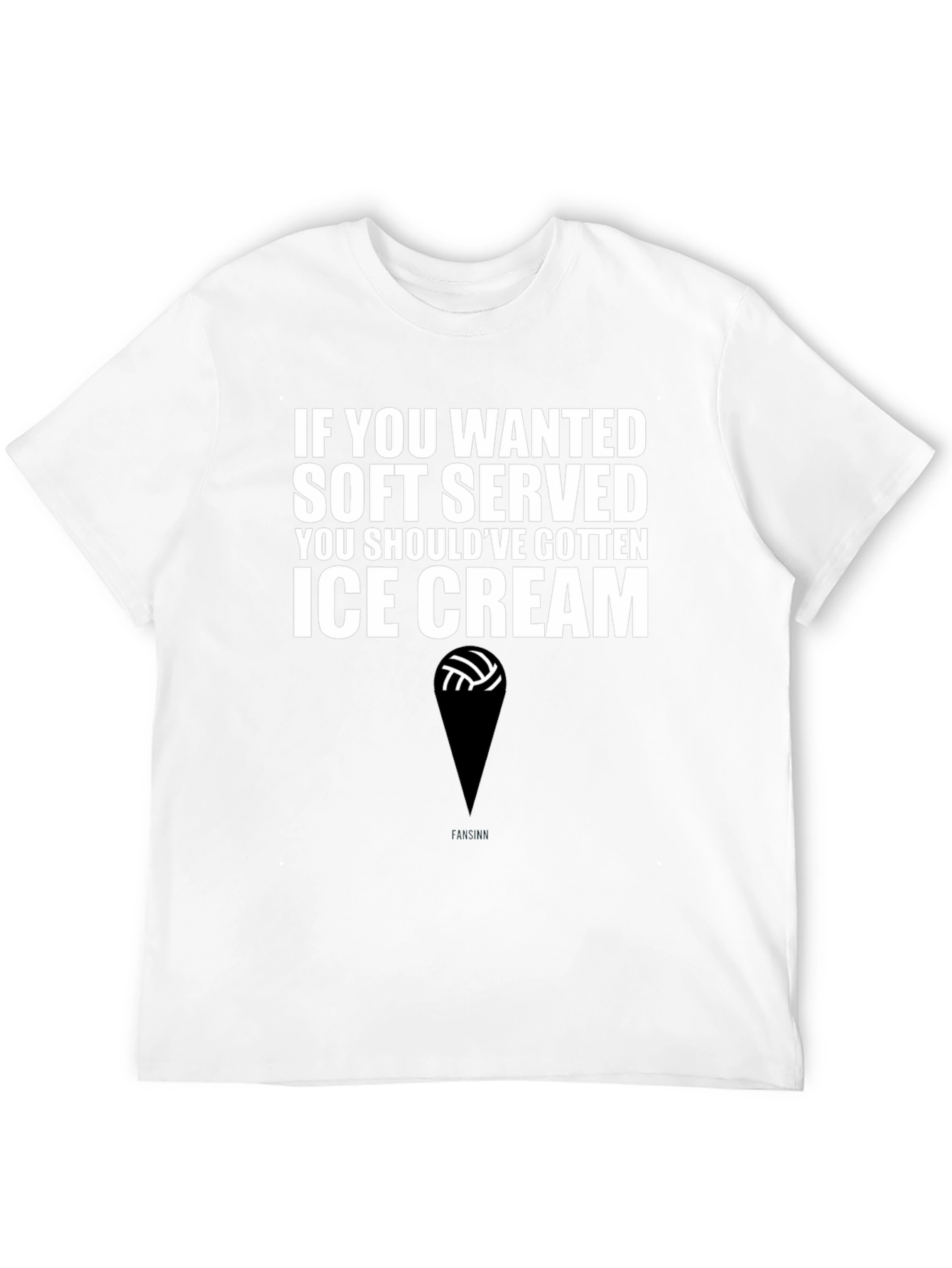 Volleyball Soft Serve T-Shirt - Funny Sport Tee