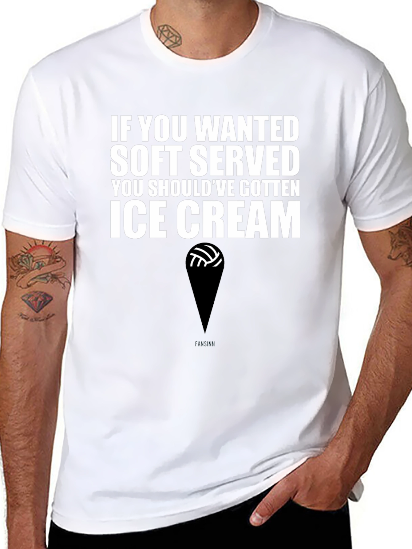 Volleyball Soft Serve T-Shirt - Funny Sport Tee