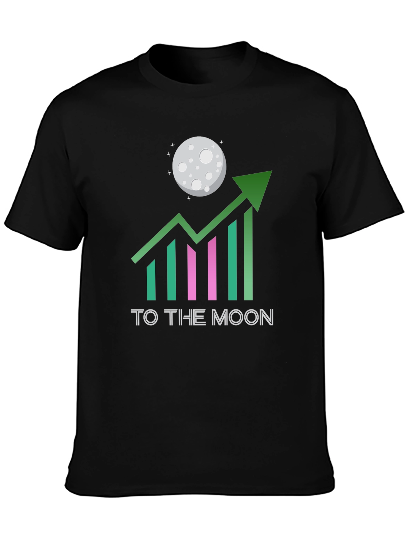 To The Moon Graphic Tee - Crypto HODL