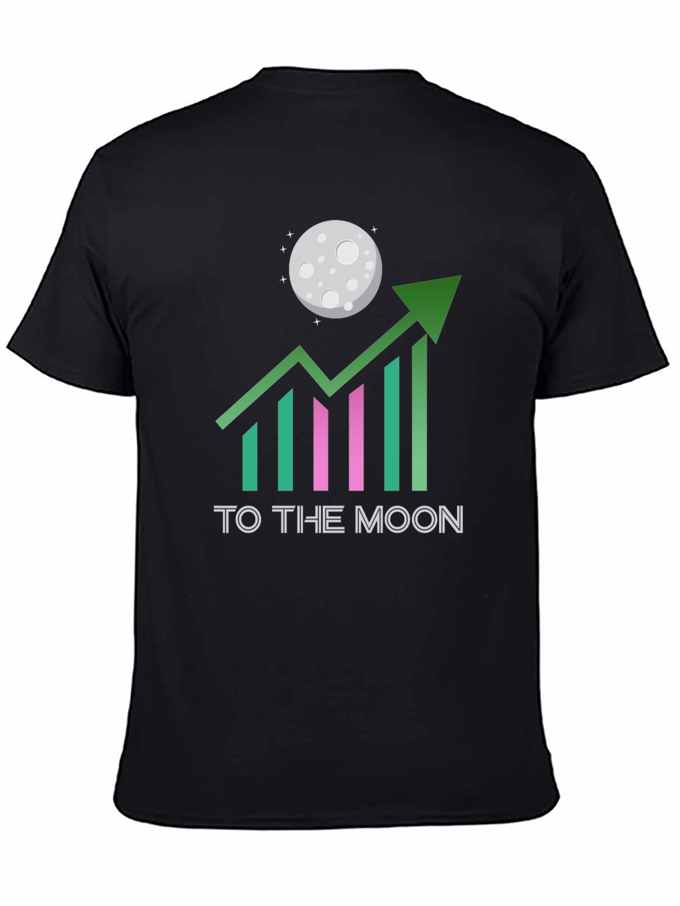 To The Moon Graphic Tee - Crypto HODL