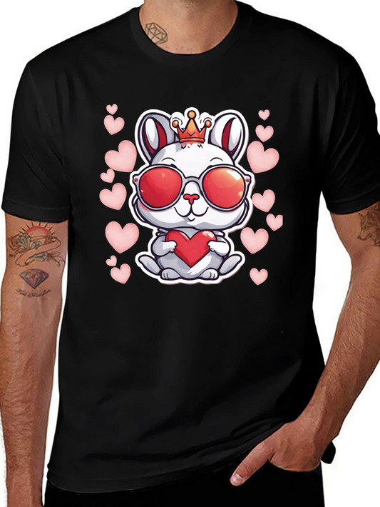 Cute Bunny Valentines Day T-Shirt