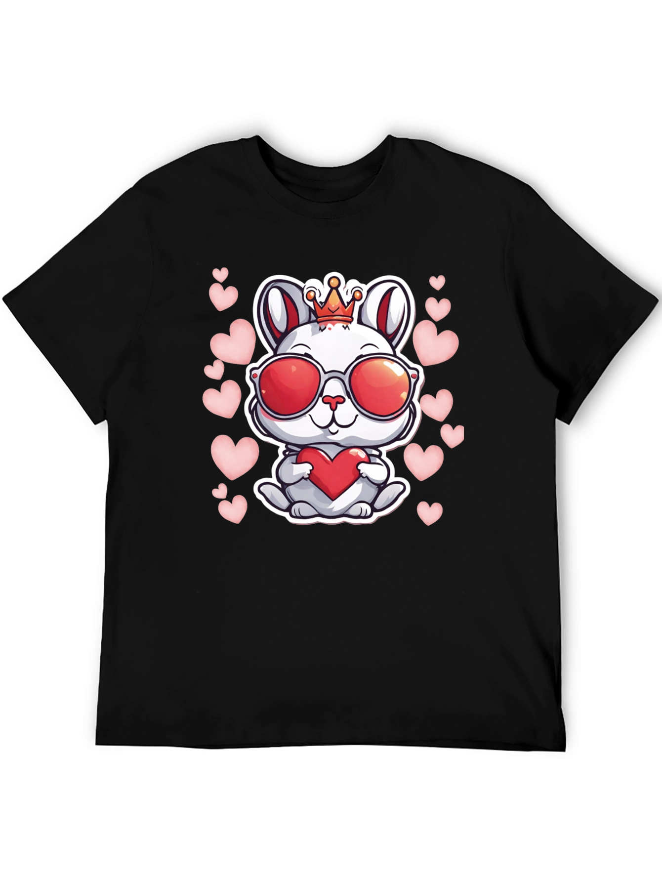 Cute Bunny Valentines Day T-Shirt