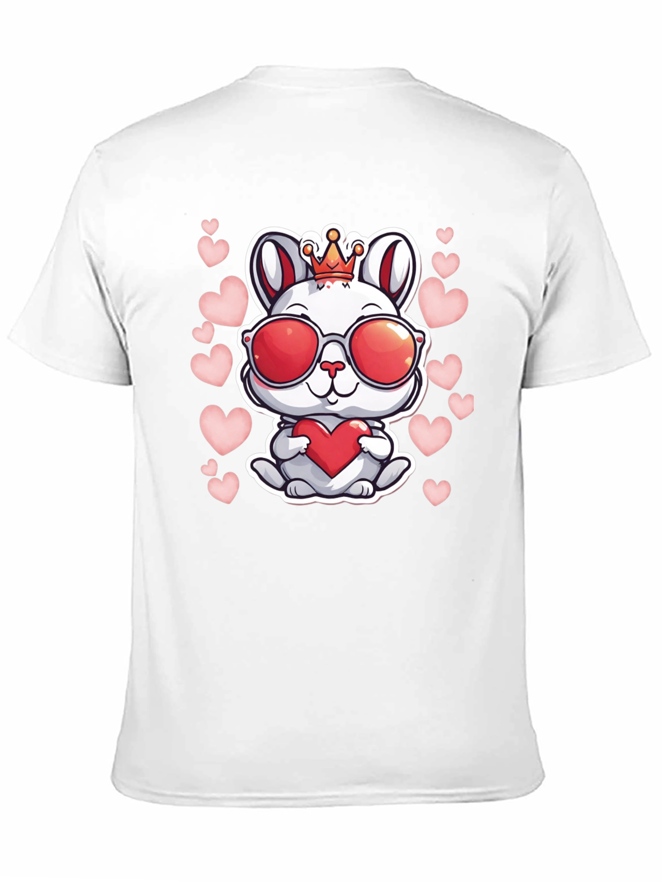 Cute Bunny Valentines Day T-Shirt