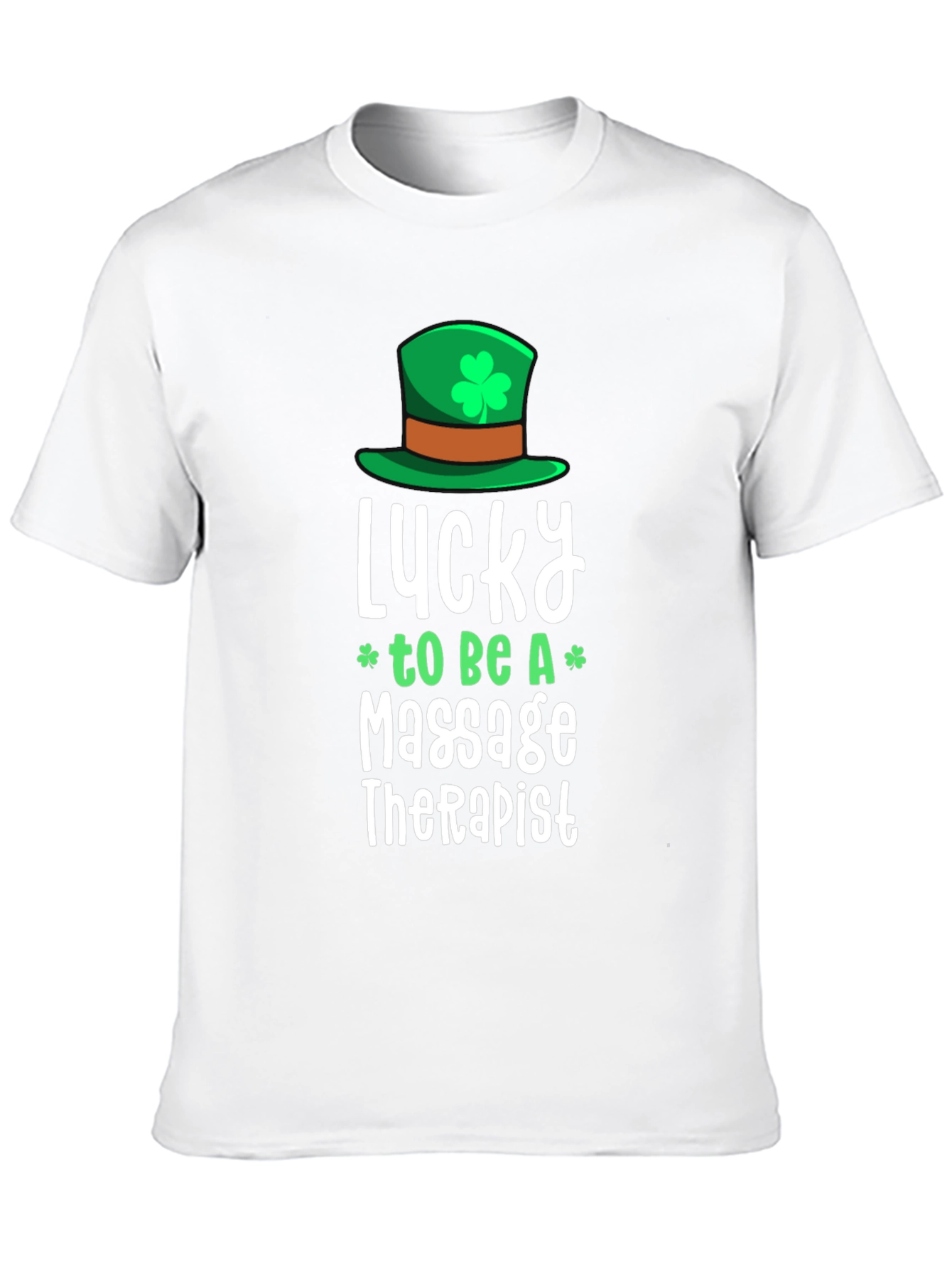 Lucky Massage Therapist St. Patricks Day T-Shirt