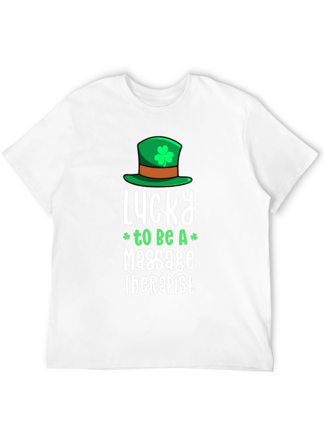 Lucky Massage Therapist St. Patricks Day T-Shirt
