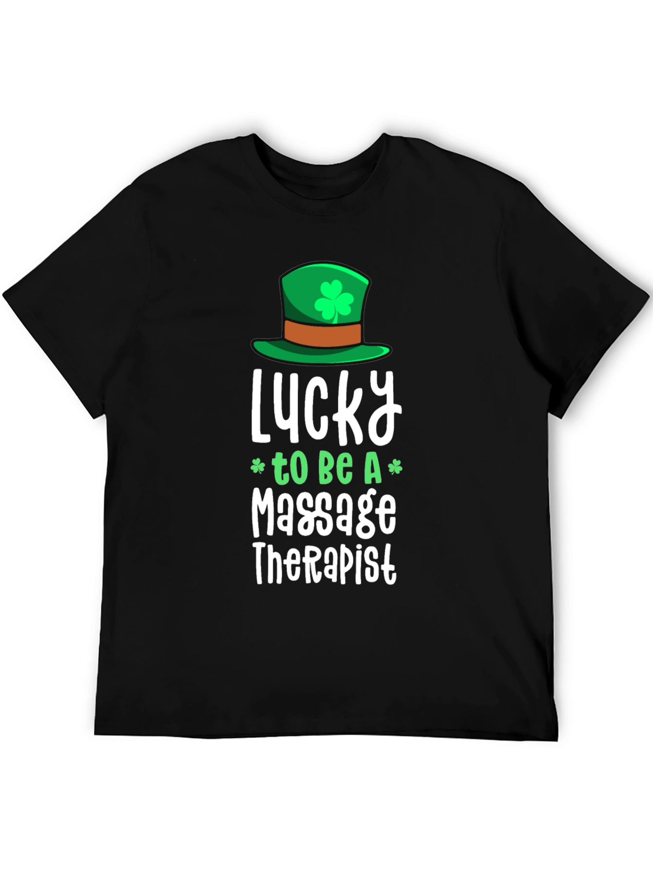Lucky Massage Therapist St. Patricks Day T-Shirt