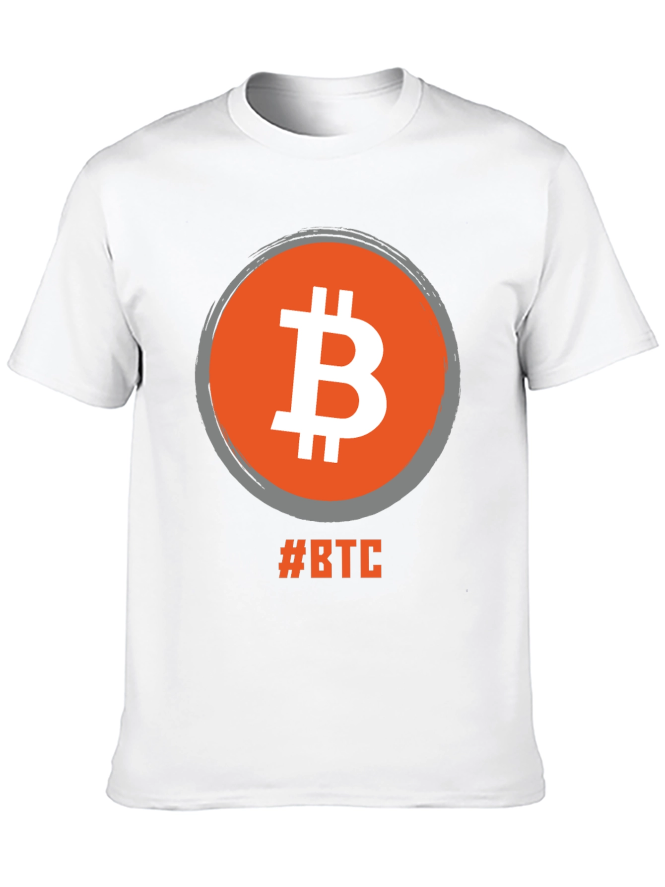 Bitcoin BTC Cryptocurrency Black T-Shirt