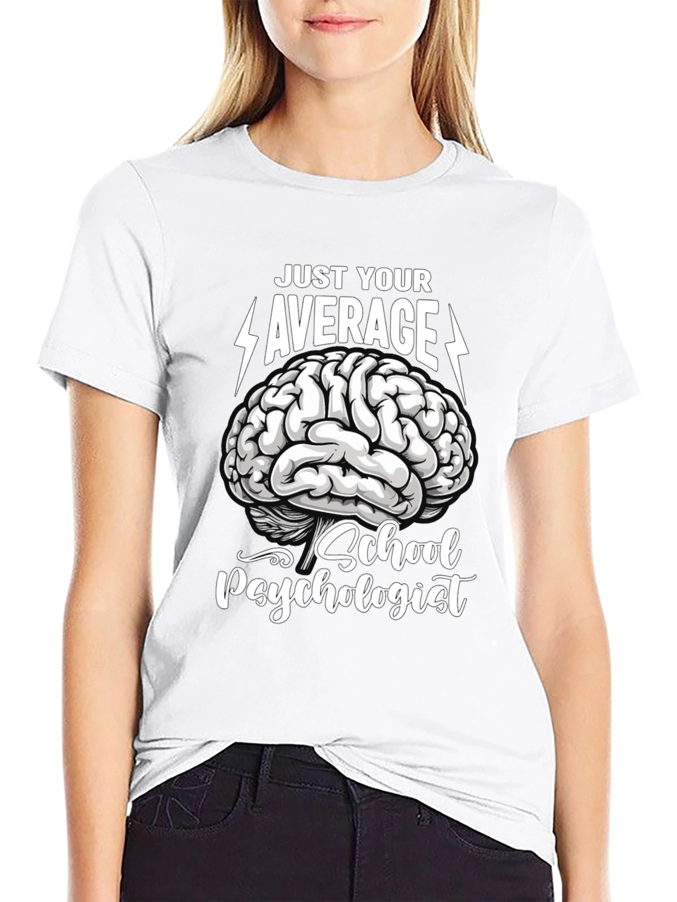 Average School Psychologist Brain T-Shirt