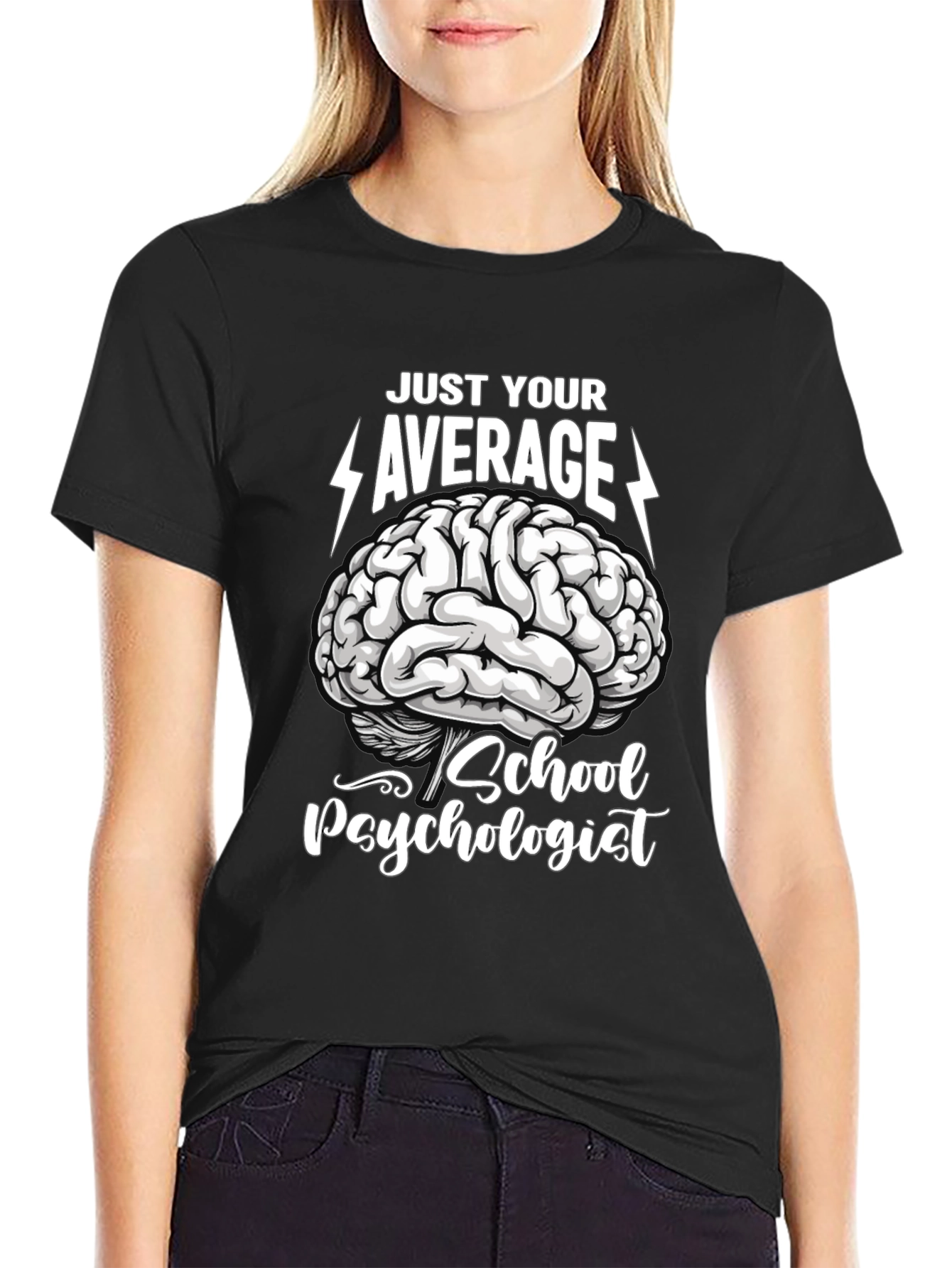 Average School Psychologist Brain T-Shirt