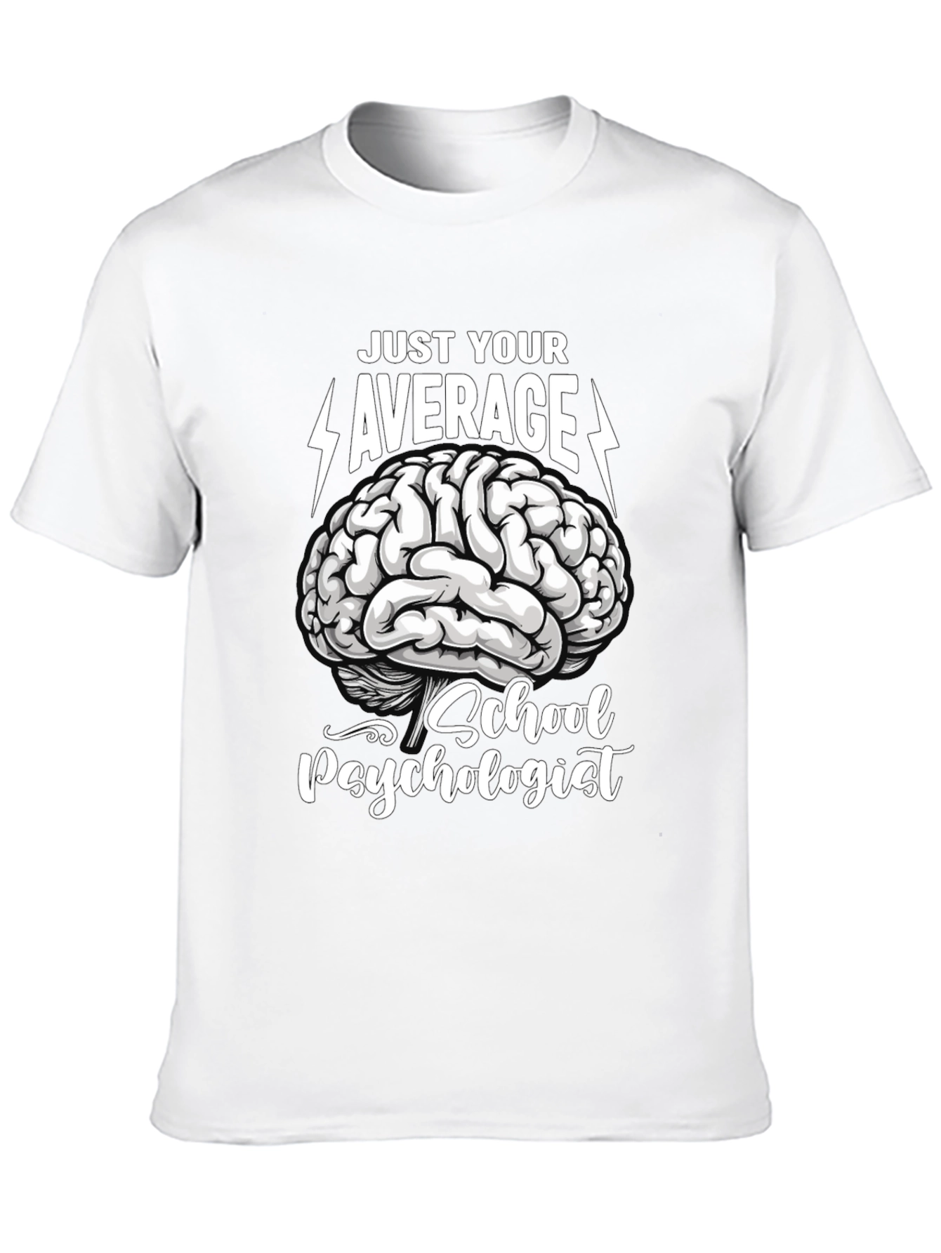Average School Psychologist Brain T-Shirt