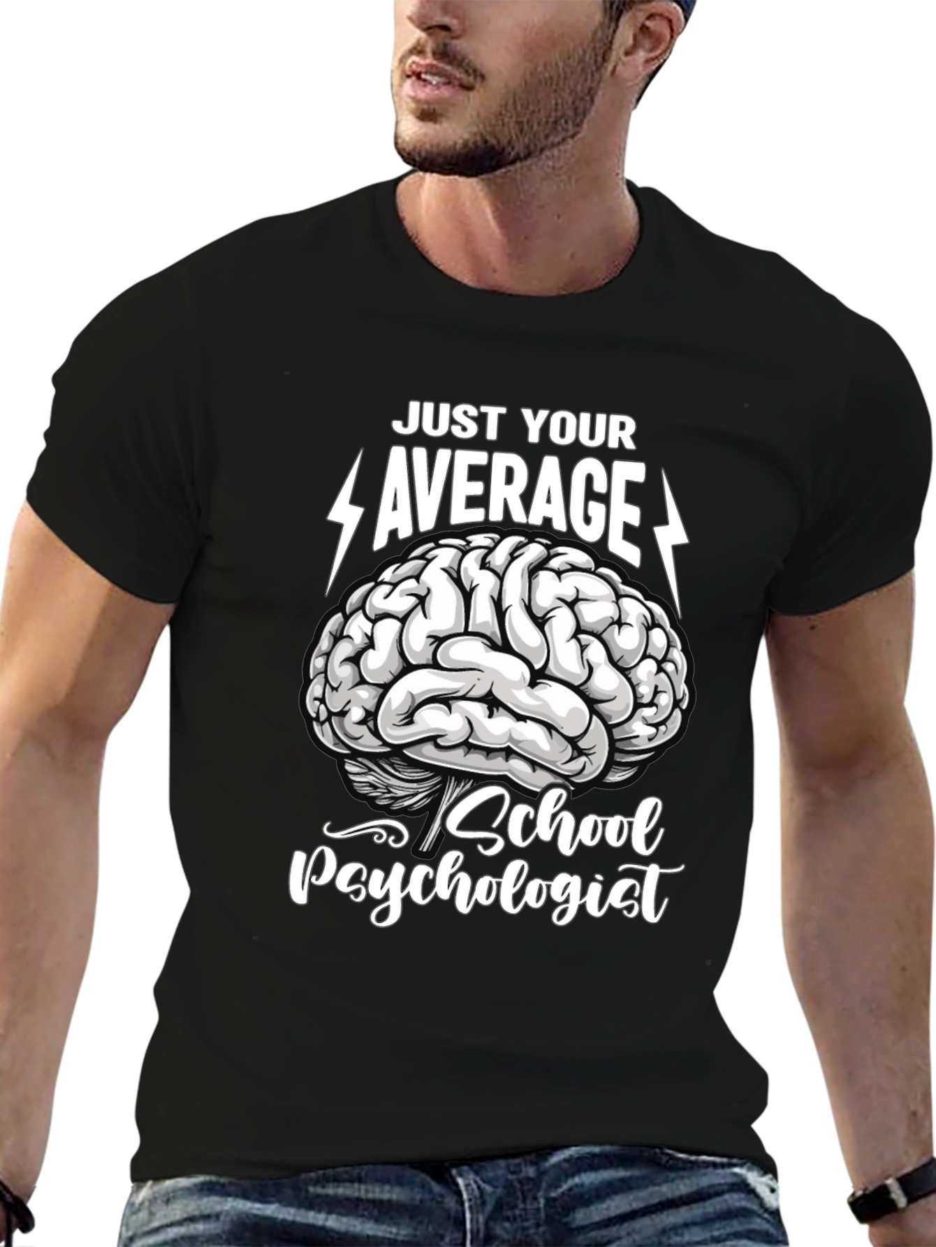 Average School Psychologist Brain T-Shirt