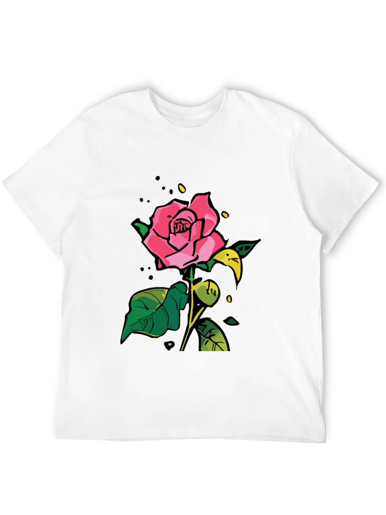 Black Rose Graphic T-Shirt