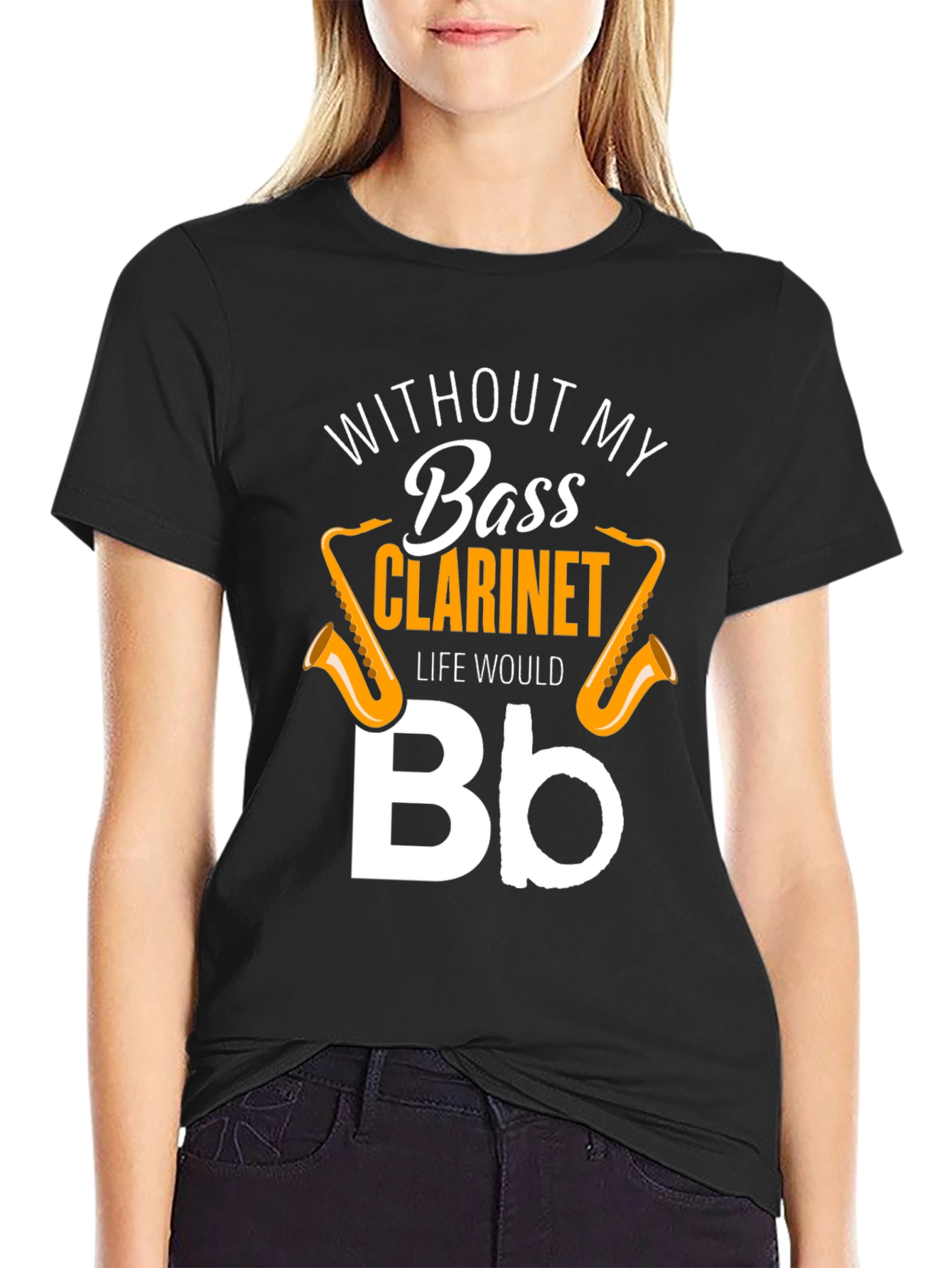 Bass Clarinet T-Shirt - Musical Instrument Humor