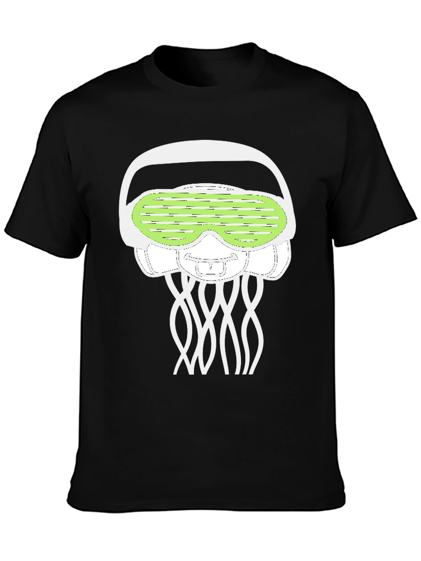 Jellyfish Rave T-Shirt - Funky Graphic Tee