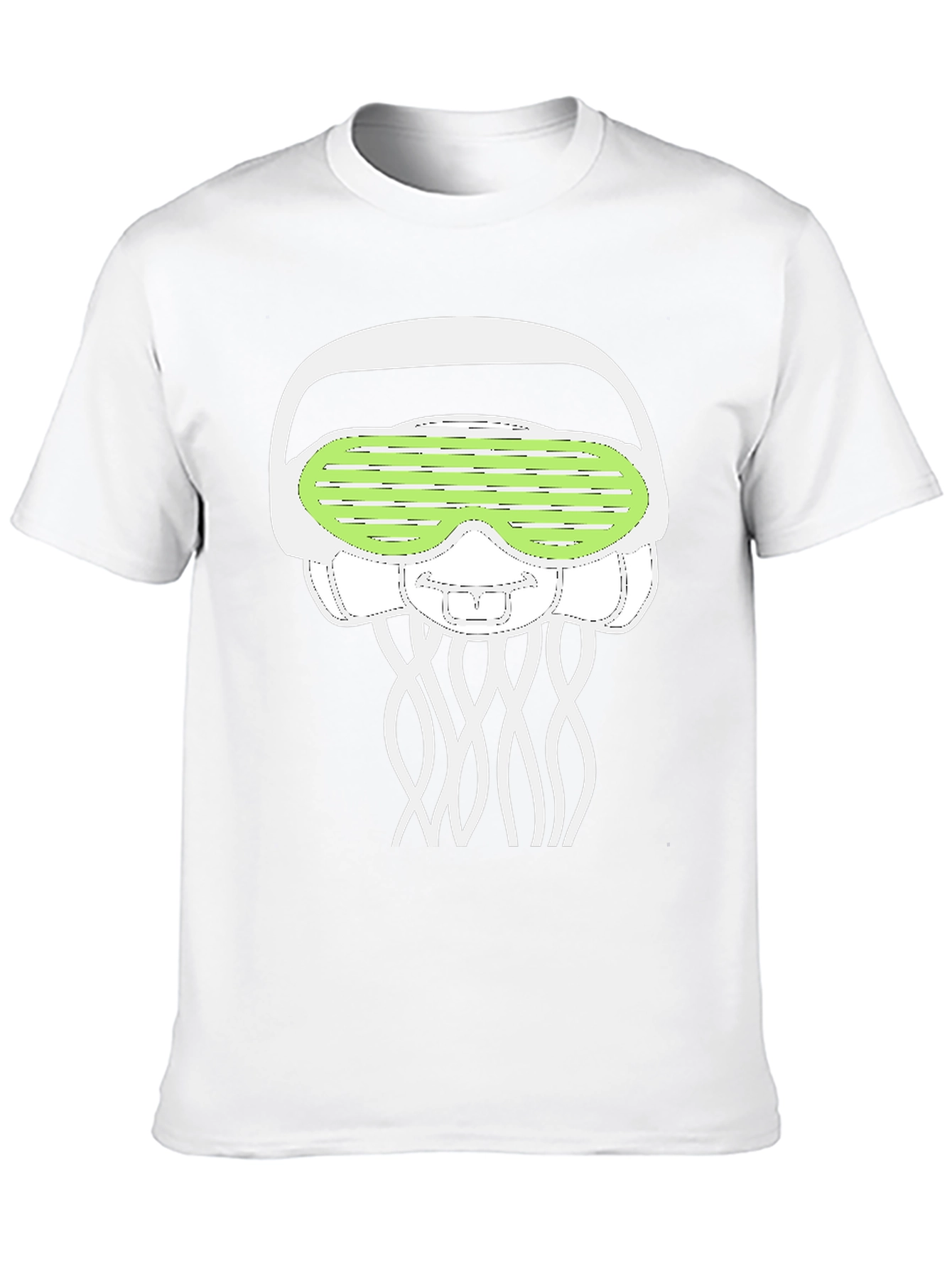 Jellyfish Rave T-Shirt - Funky Graphic Tee