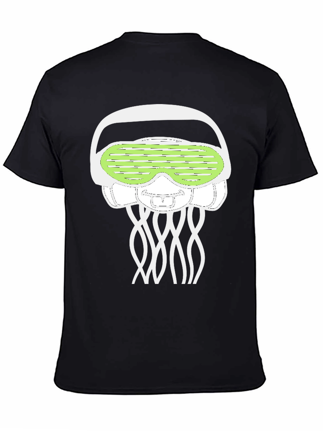 Jellyfish Rave T-Shirt - Funky Graphic Tee