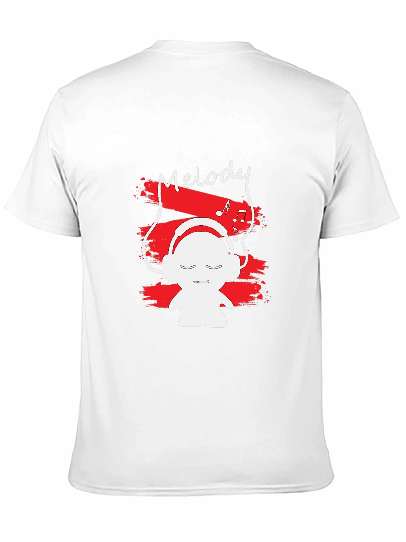 Melody Music Lover T-Shirt - Black Graphic Tee