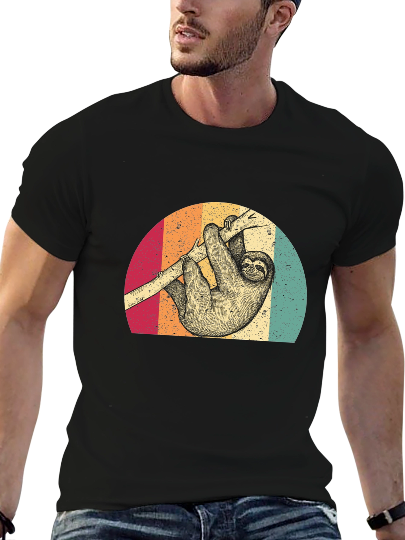 Retro Sloth T-Shirt
