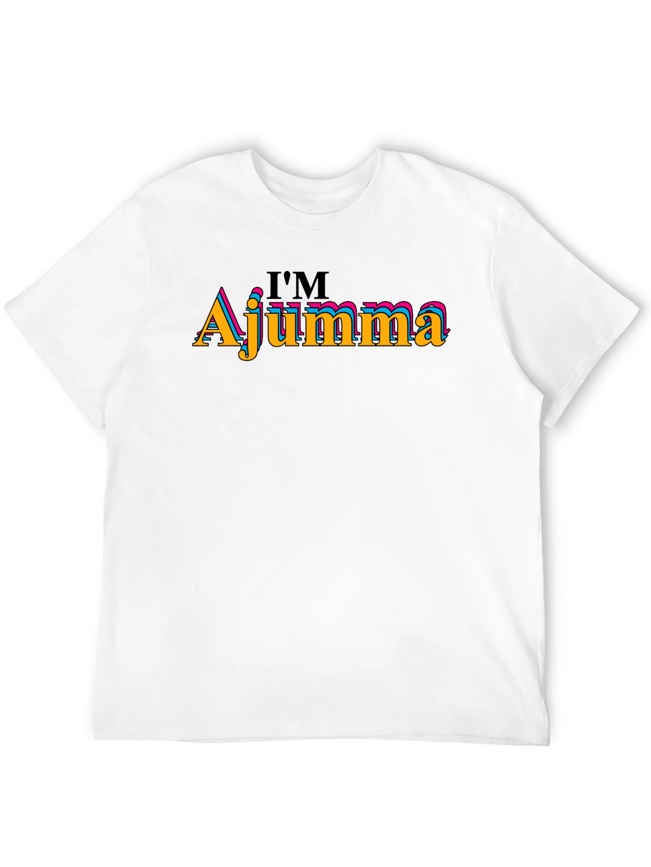 Im Ajumma T-Shirt Funny Korean Mom Graphic Tee