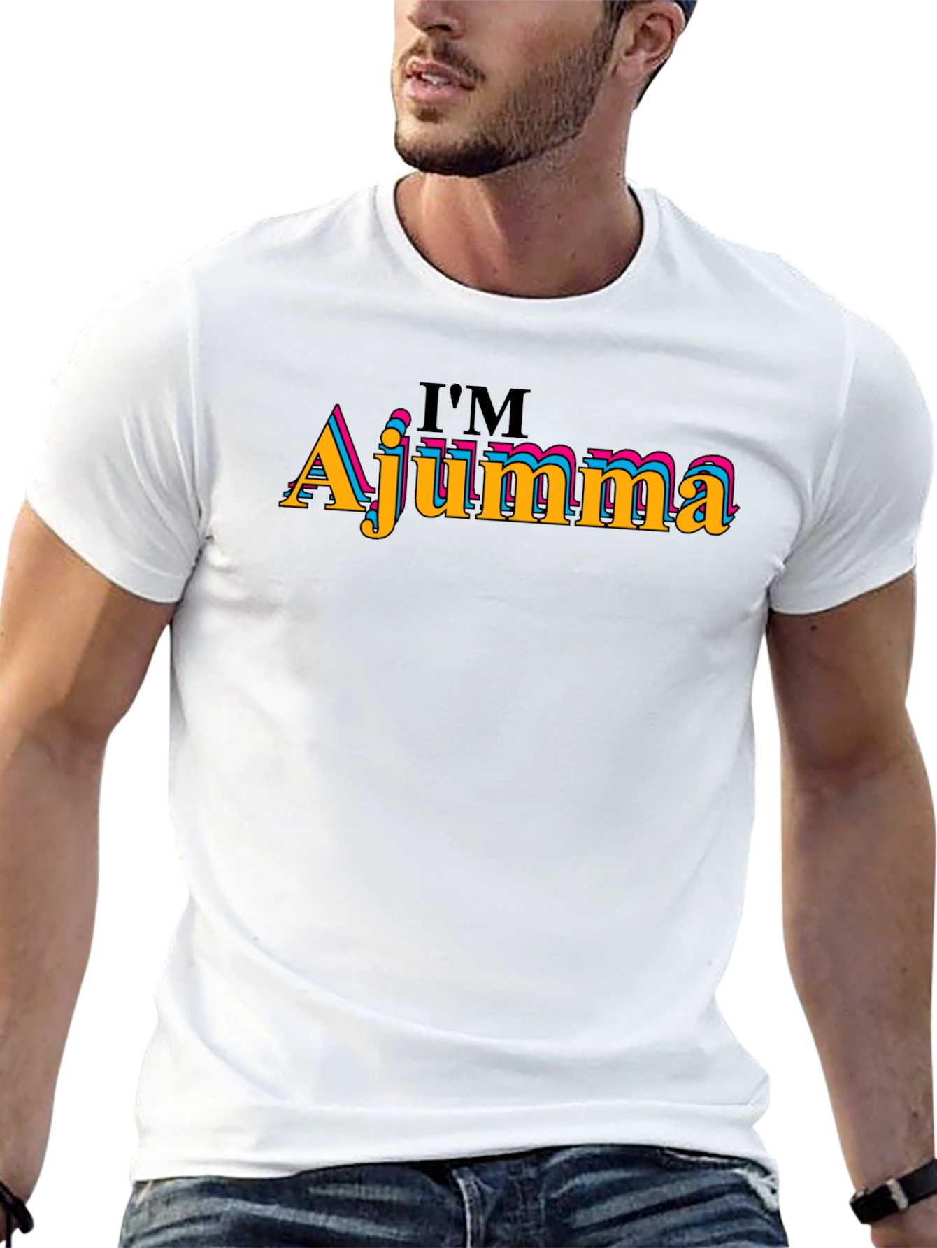 Im Ajumma T-Shirt Funny Korean Mom Graphic Tee