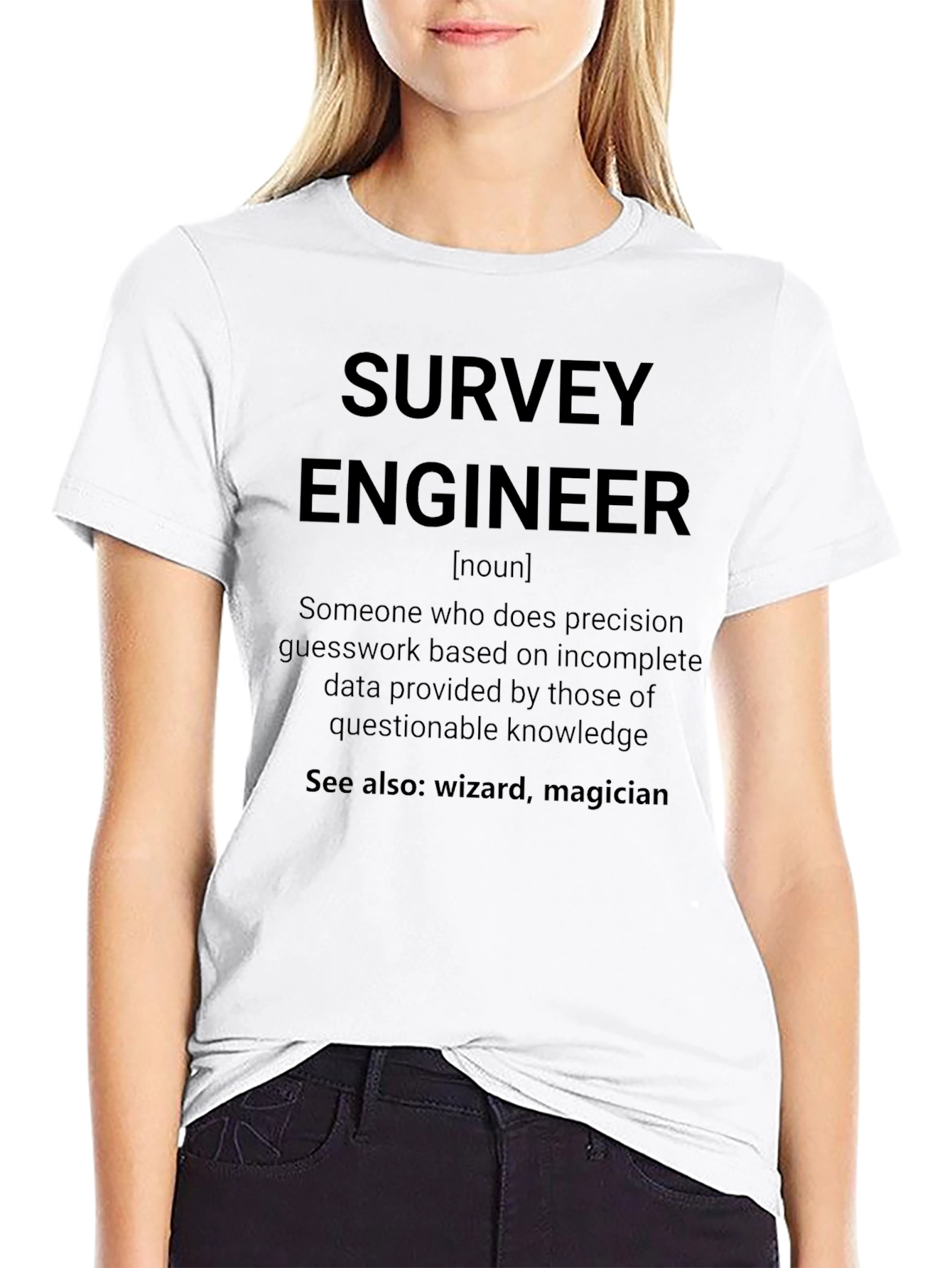 Survey Engineer Funny Definition T-Shirt