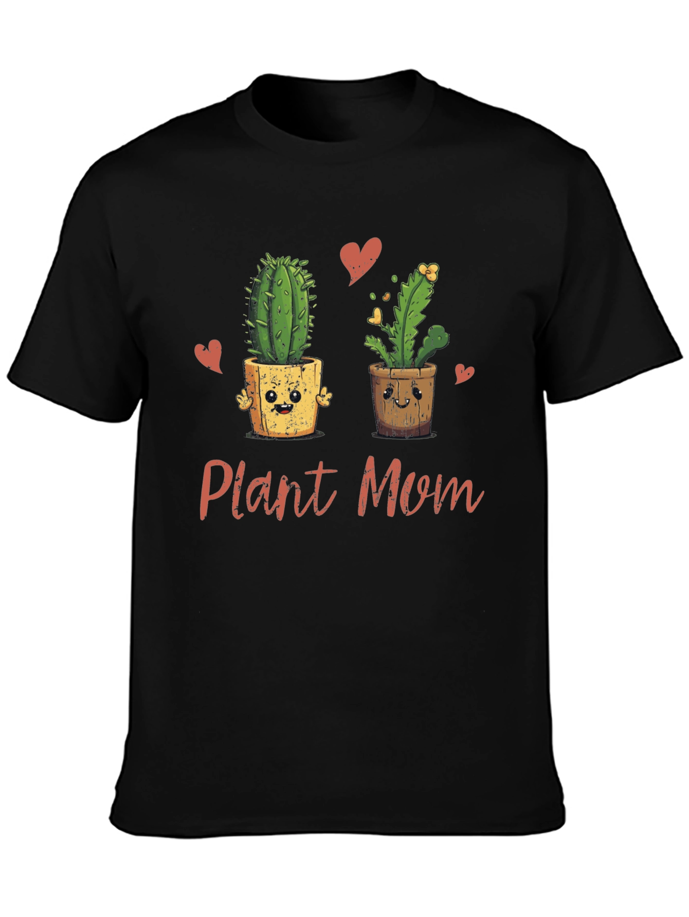 Plant Mom Cactus Graphic Tee
