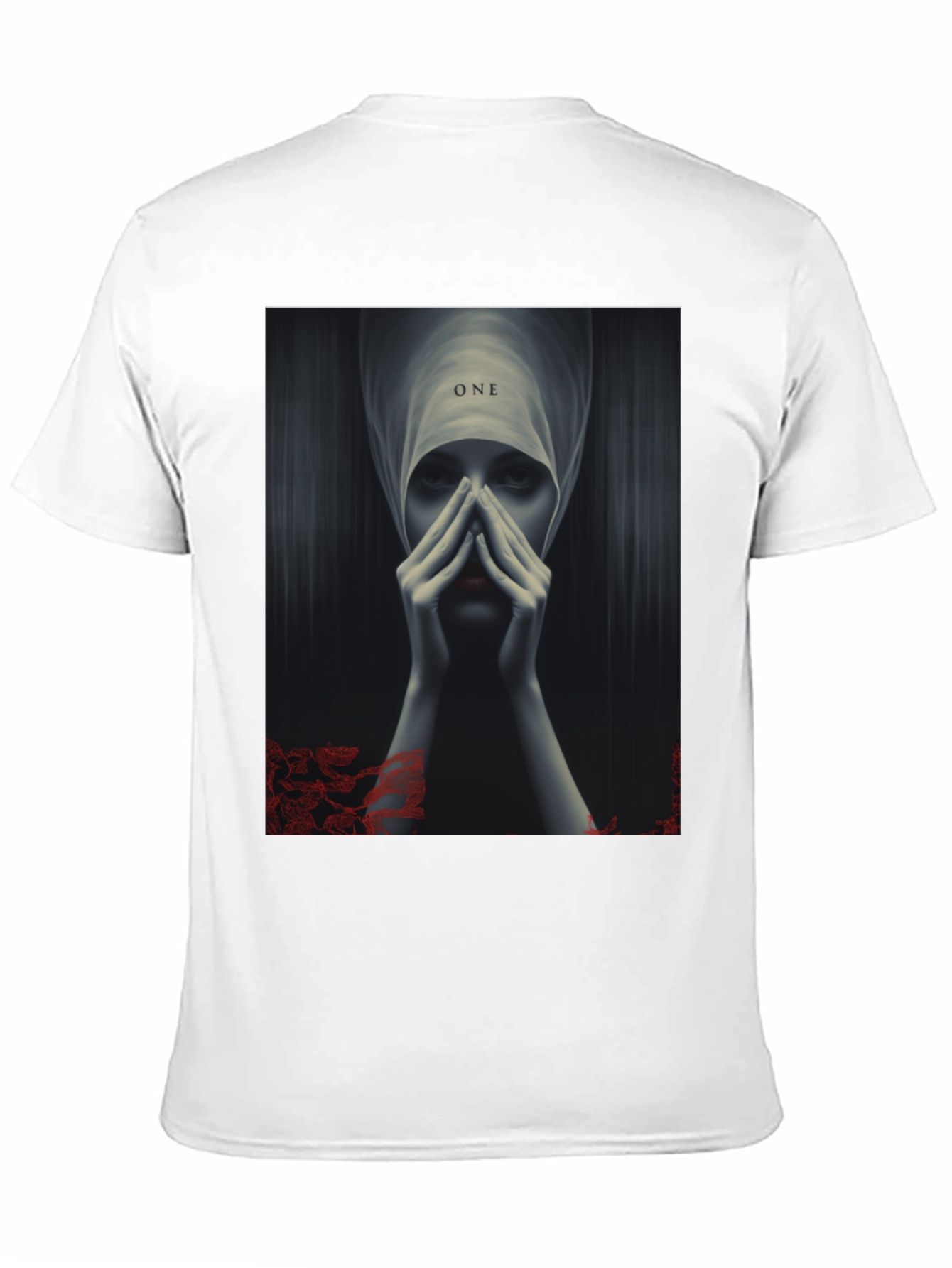 Mystic Woman Graphic Print Black T-Shirt
