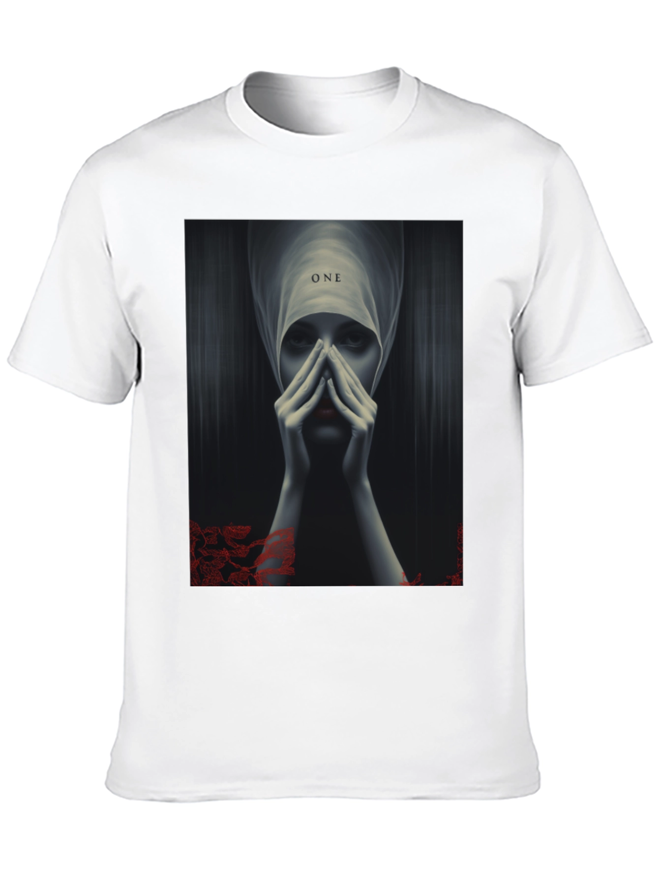 Mystic Woman Graphic Print Black T-Shirt