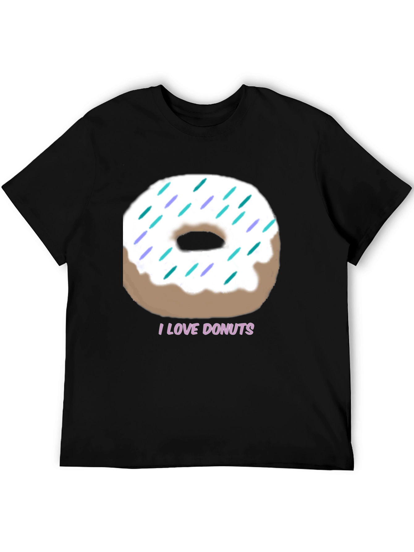 I Love Donuts Graphic Tee - Casual Comfort