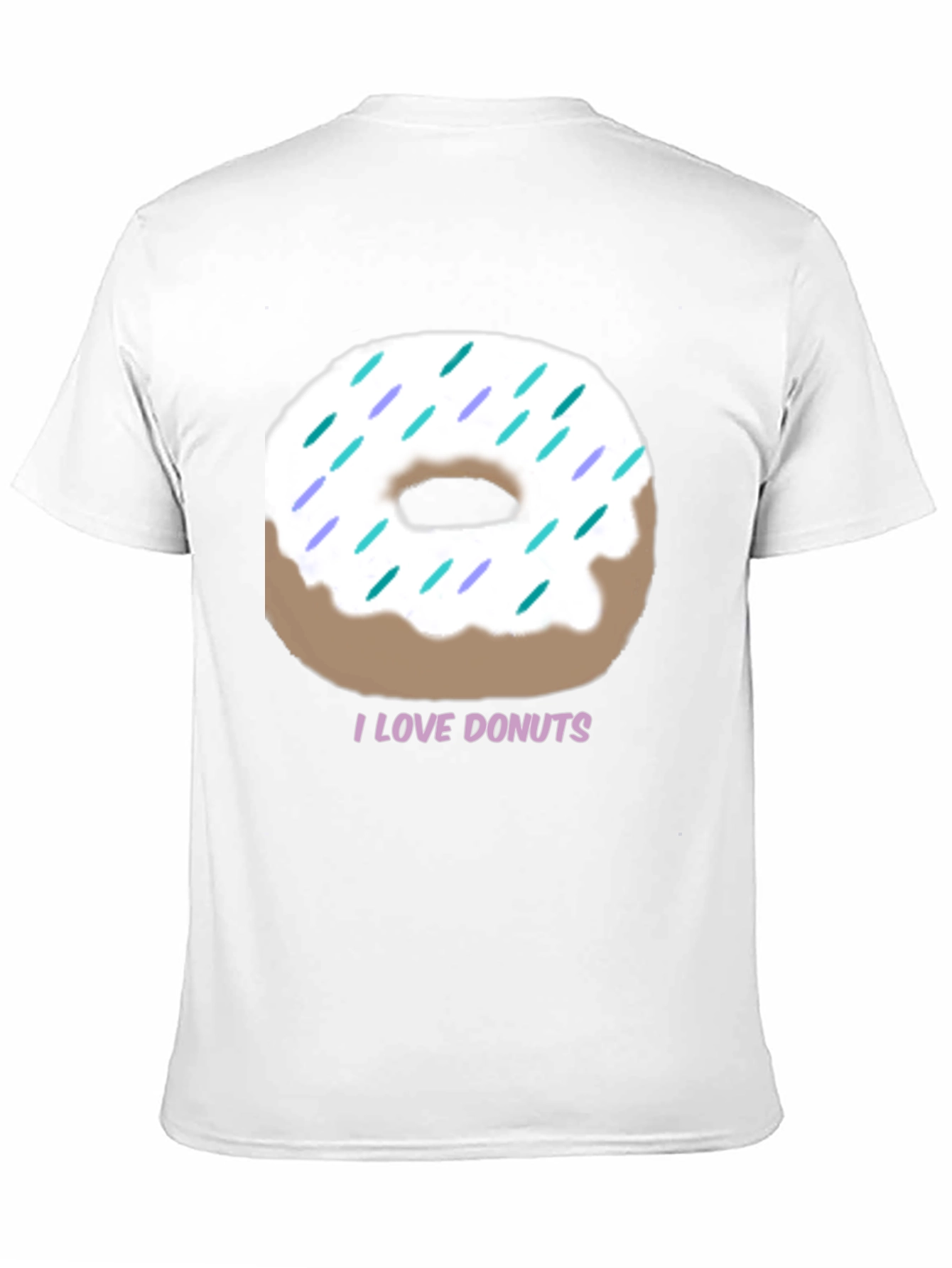 I Love Donuts Graphic Tee - Casual Comfort