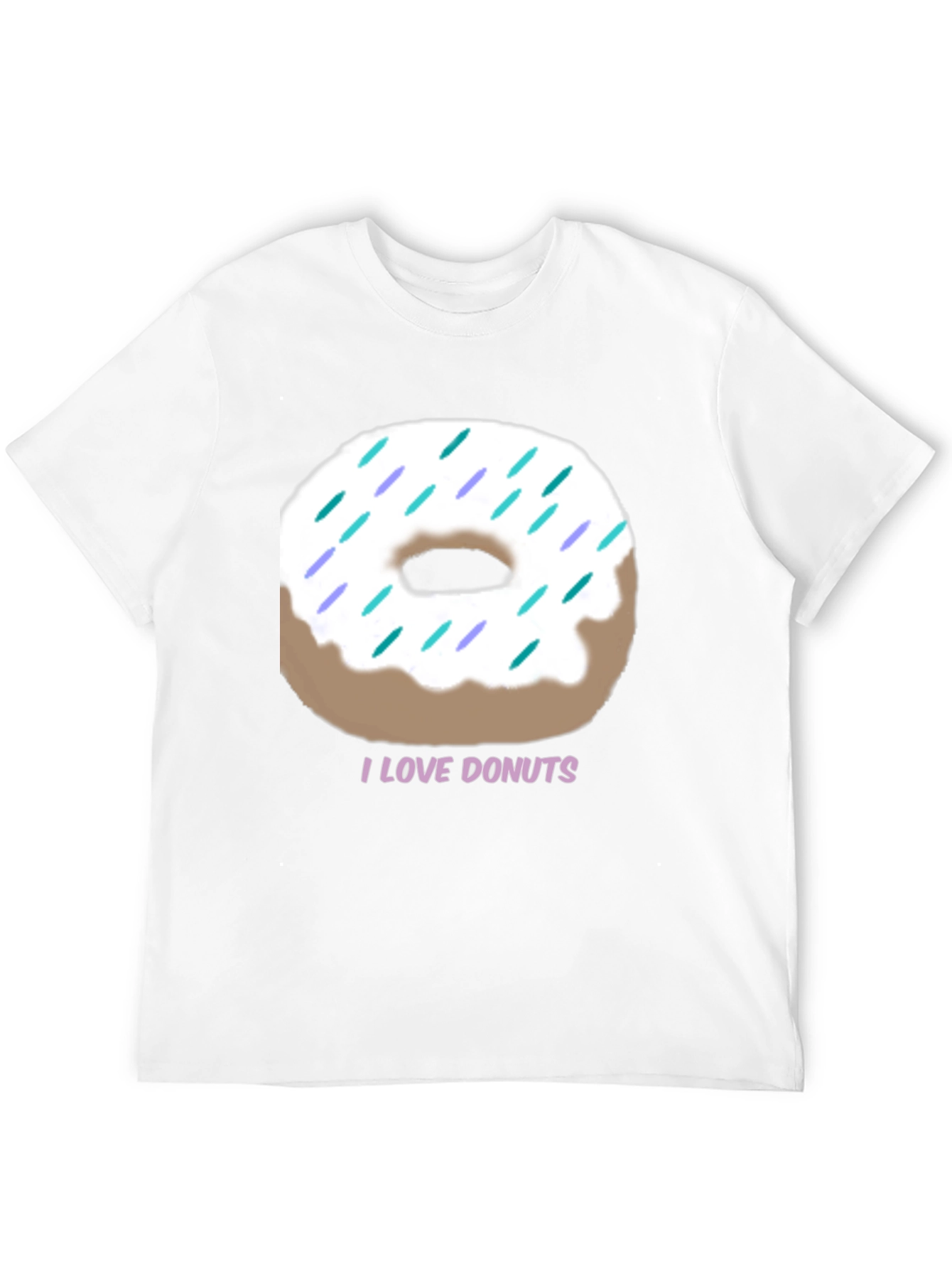 I Love Donuts Graphic Tee - Casual Comfort