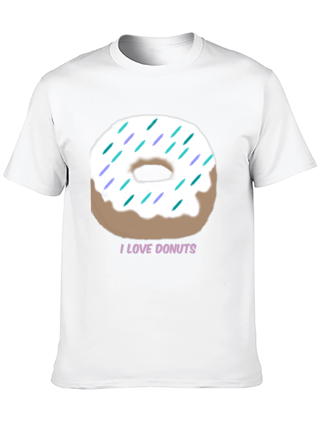 I Love Donuts Graphic Tee - Casual Comfort