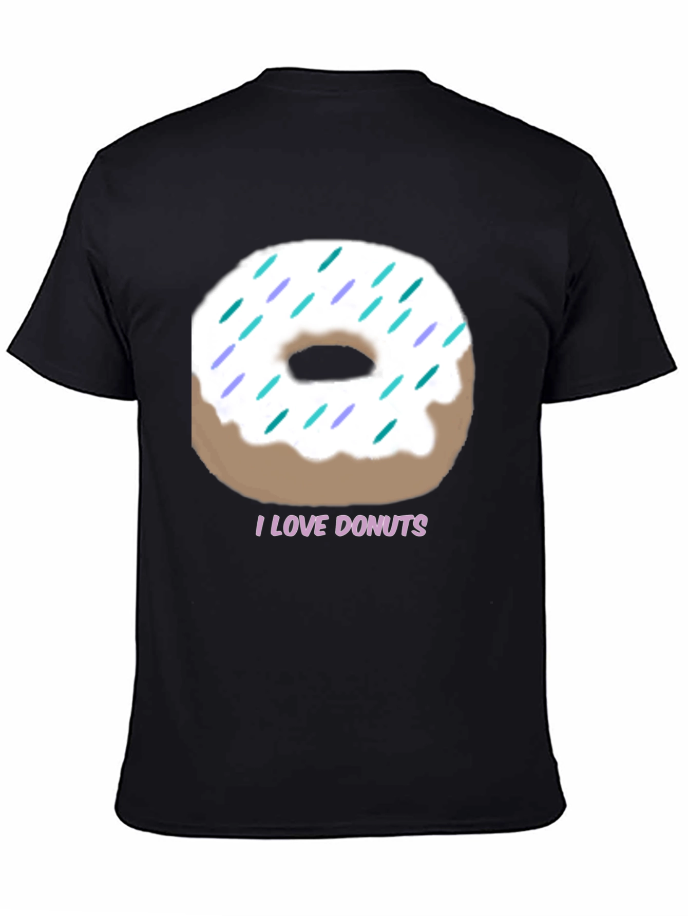 I Love Donuts Graphic Tee - Casual Comfort