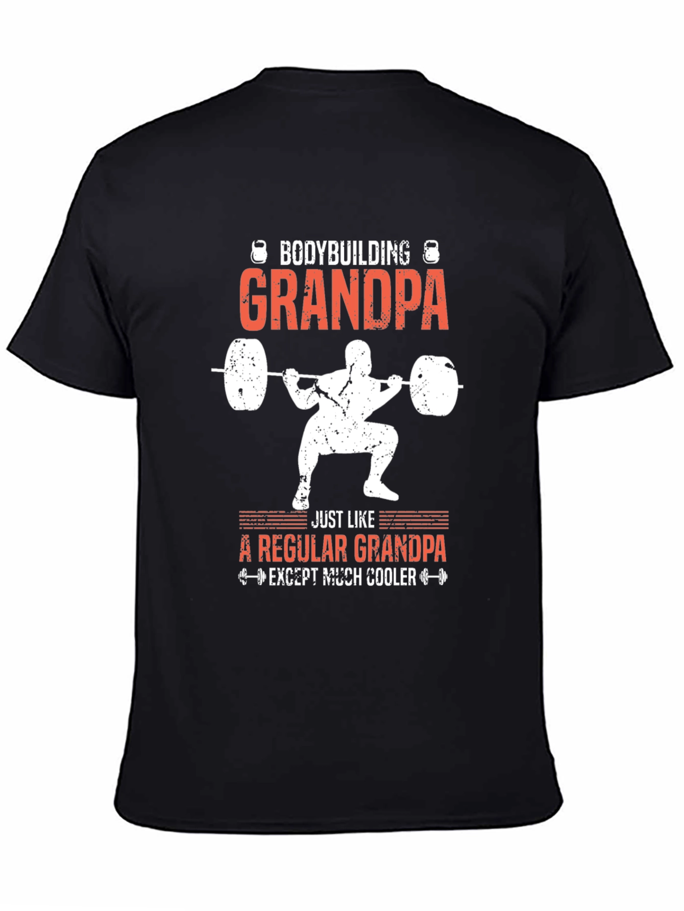 Bodybuilding Grandpa T-Shirt - Cool Weightlifting Design
