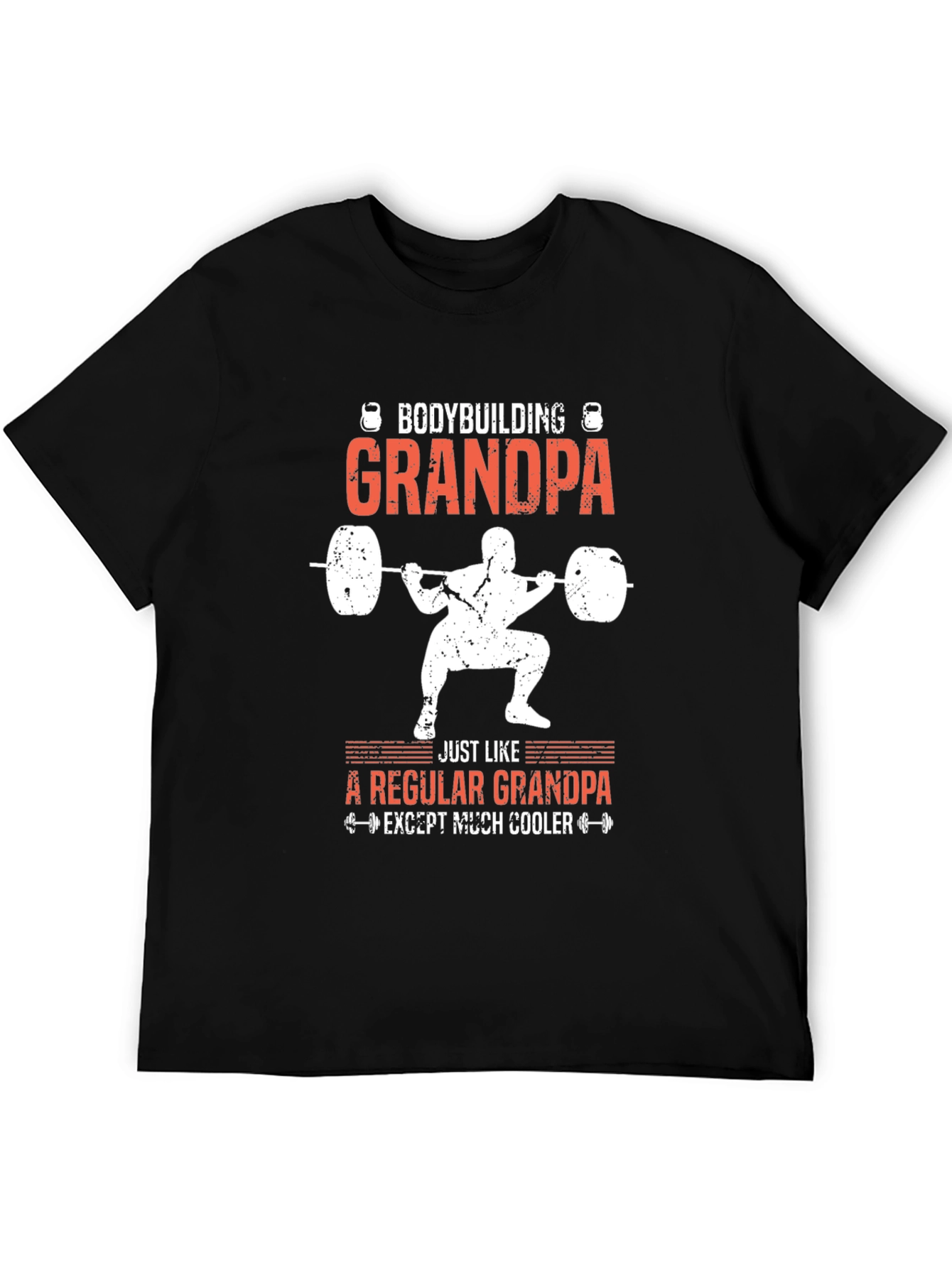Bodybuilding Grandpa T-Shirt - Cool Weightlifting Design