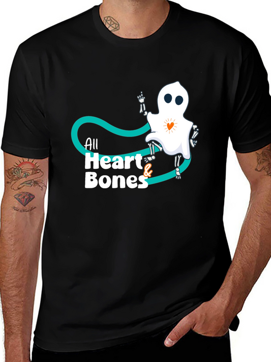 All Heart & Bones Ghost Graphic Tee