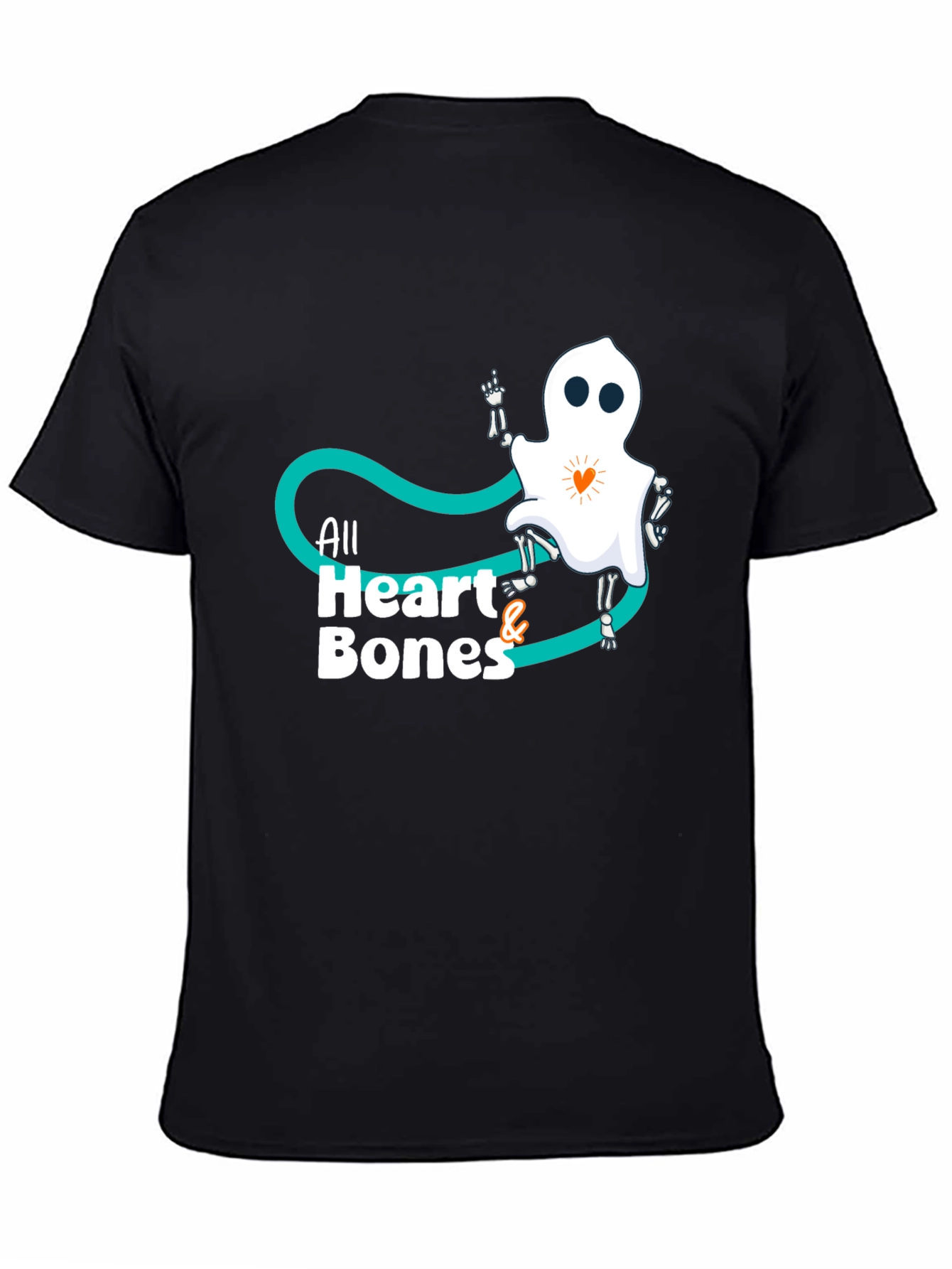 All Heart & Bones Ghost Graphic Tee
