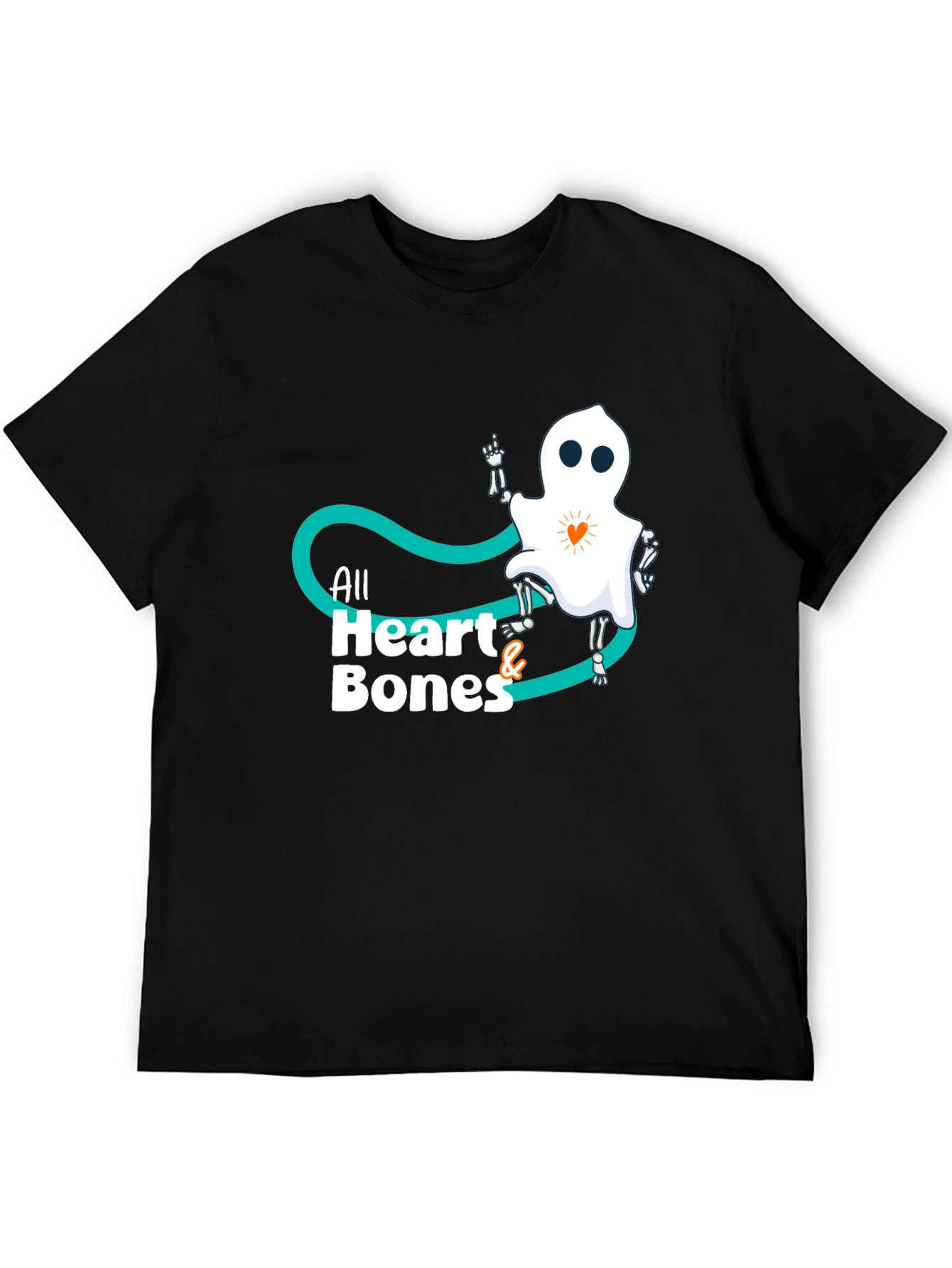 All Heart & Bones Ghost Graphic Tee