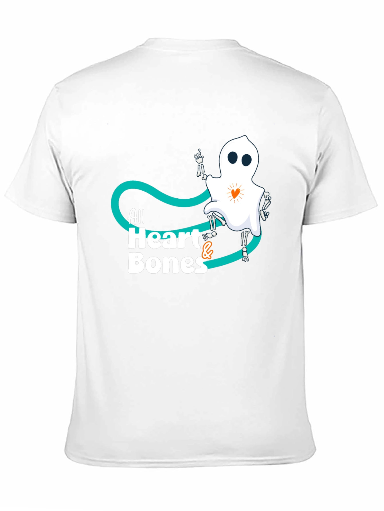 All Heart & Bones Ghost Graphic Tee