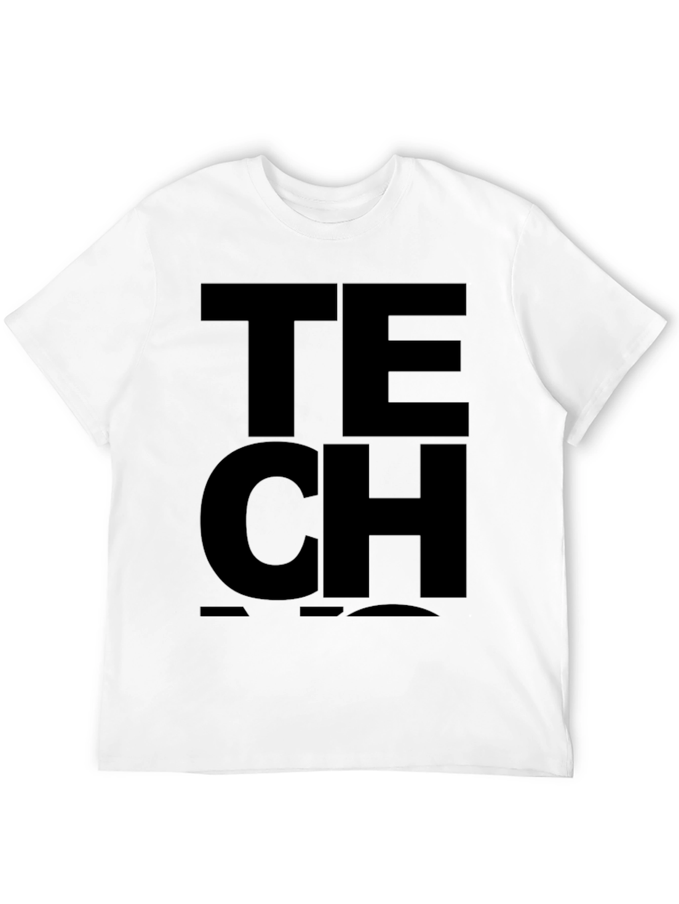 Tech T-Shirt - Bold Graphic Tee