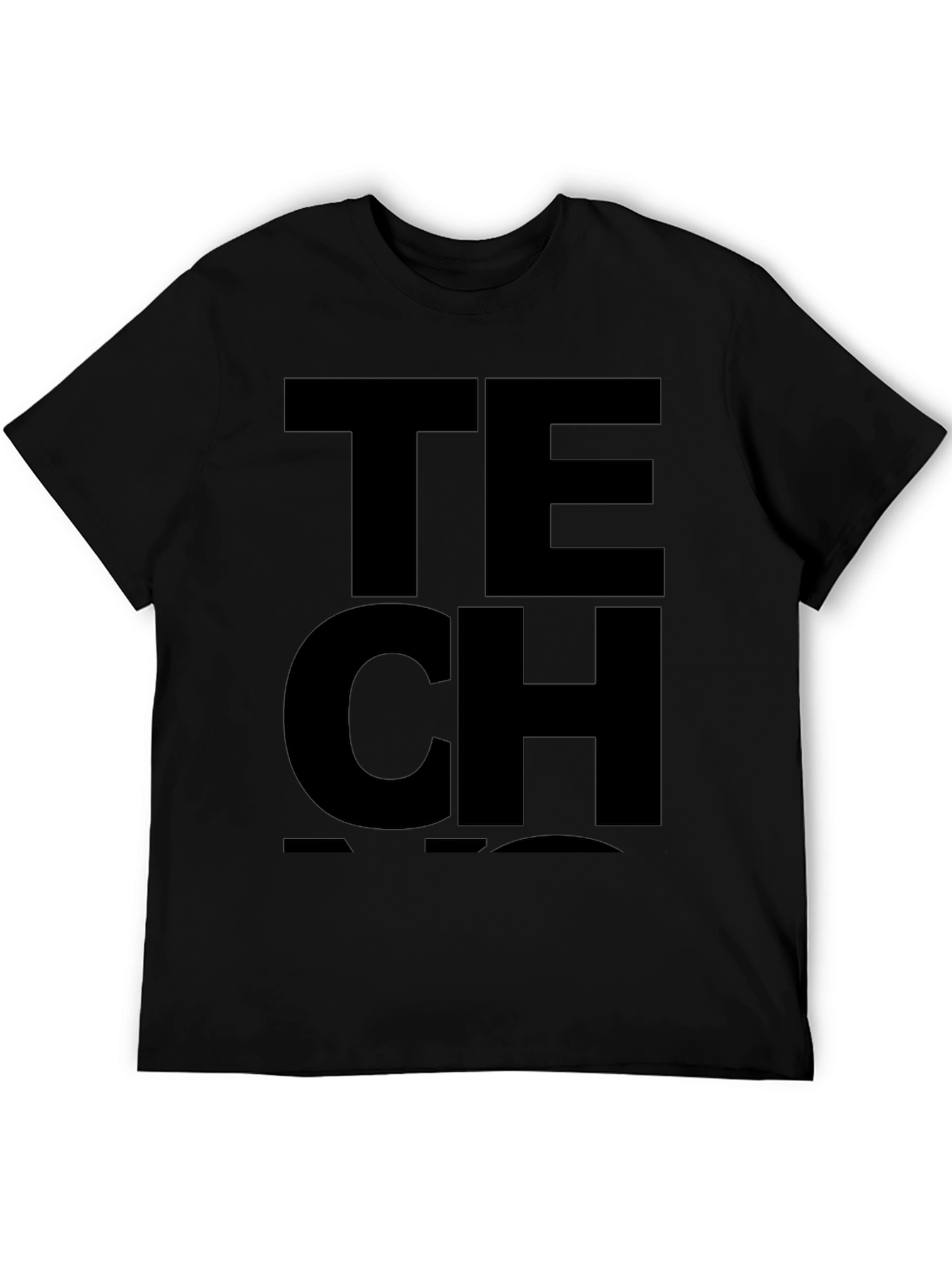 Tech T-Shirt - Bold Graphic Tee