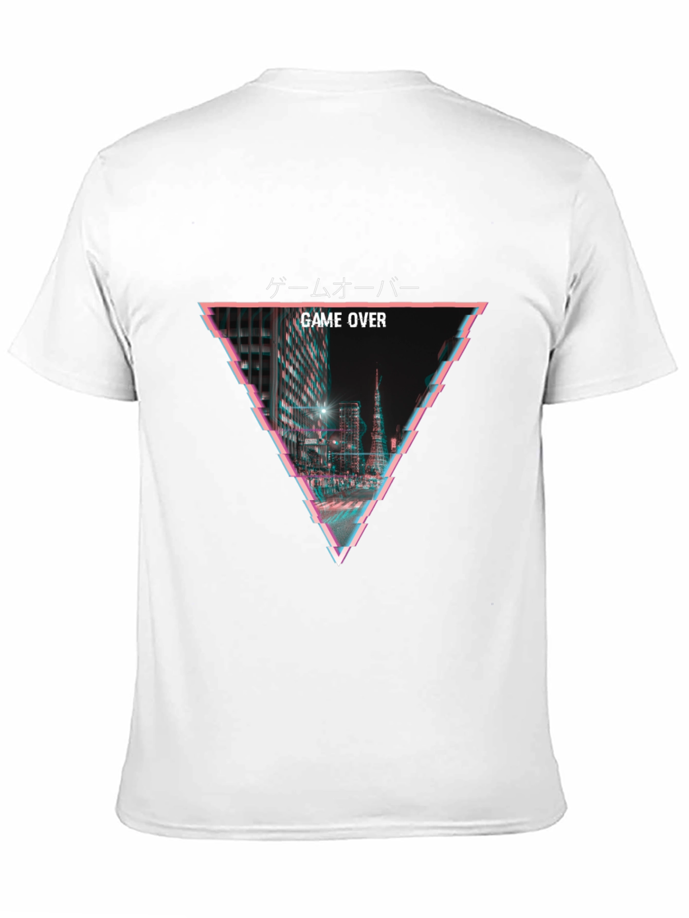 Game Over Retro T-Shirt - Tokyo Glitch Design
