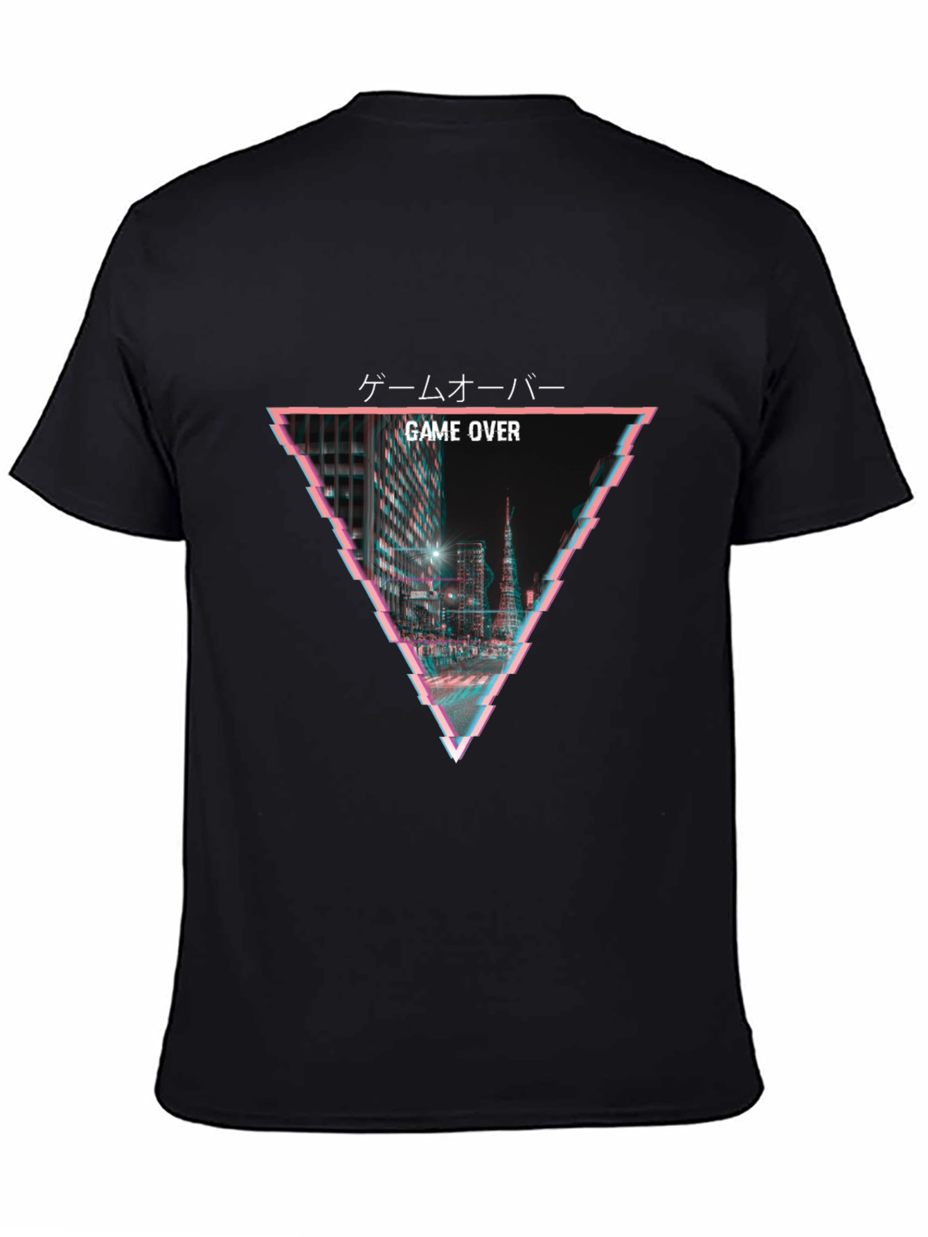 Game Over Retro T-Shirt - Tokyo Glitch Design