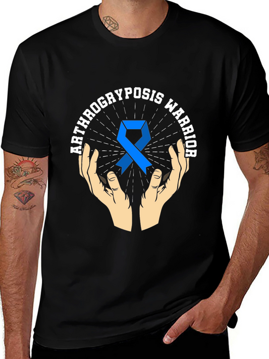 Arthrogryposis Warrior Ribbon Black Tee