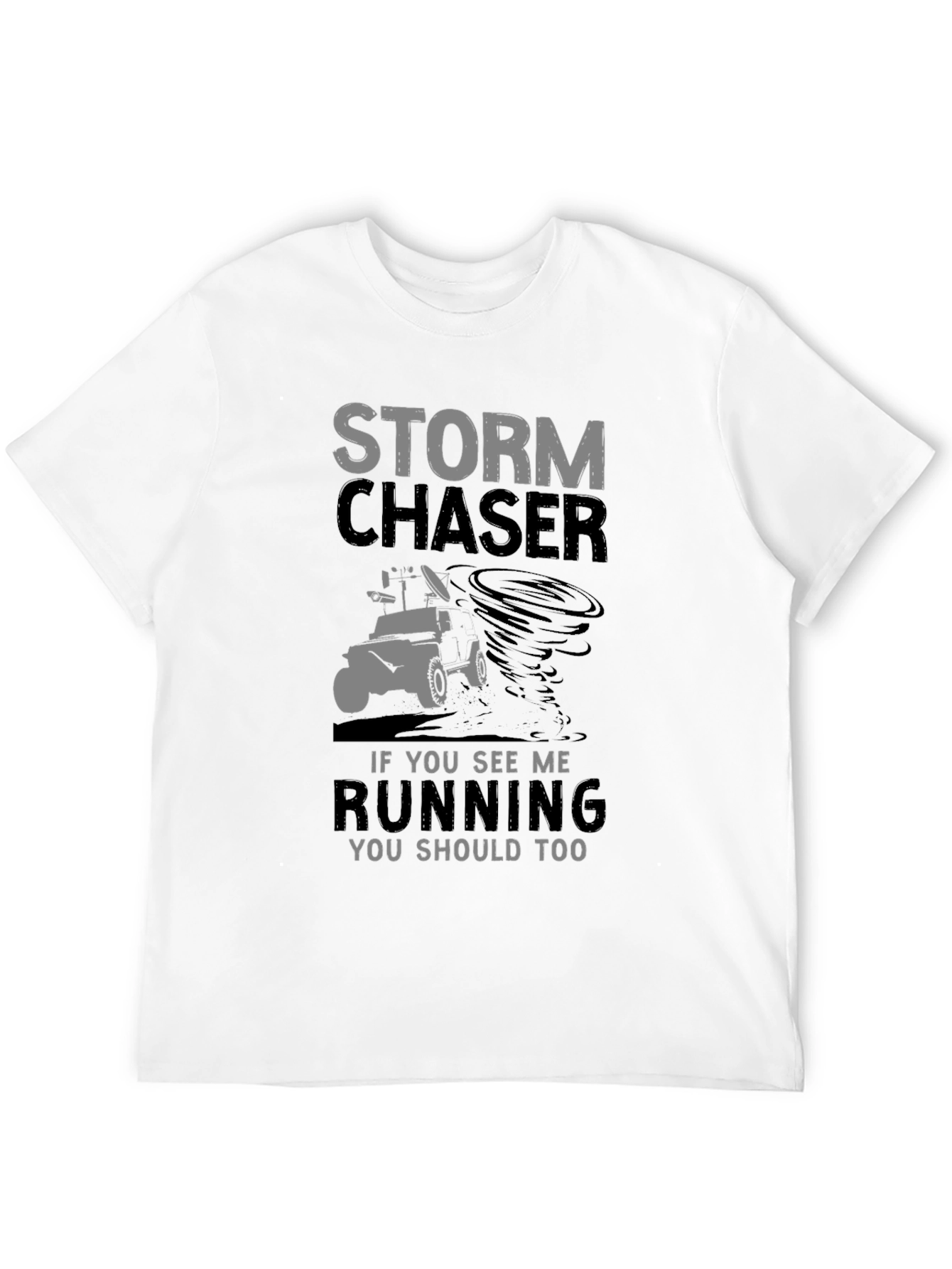 Storm Chaser Graphic Tee - Run Away!