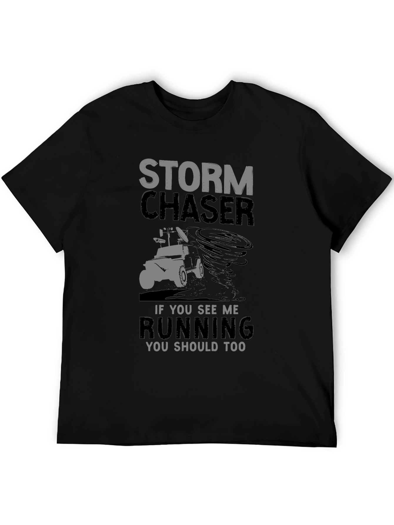 Storm Chaser Graphic Tee - Run Away!