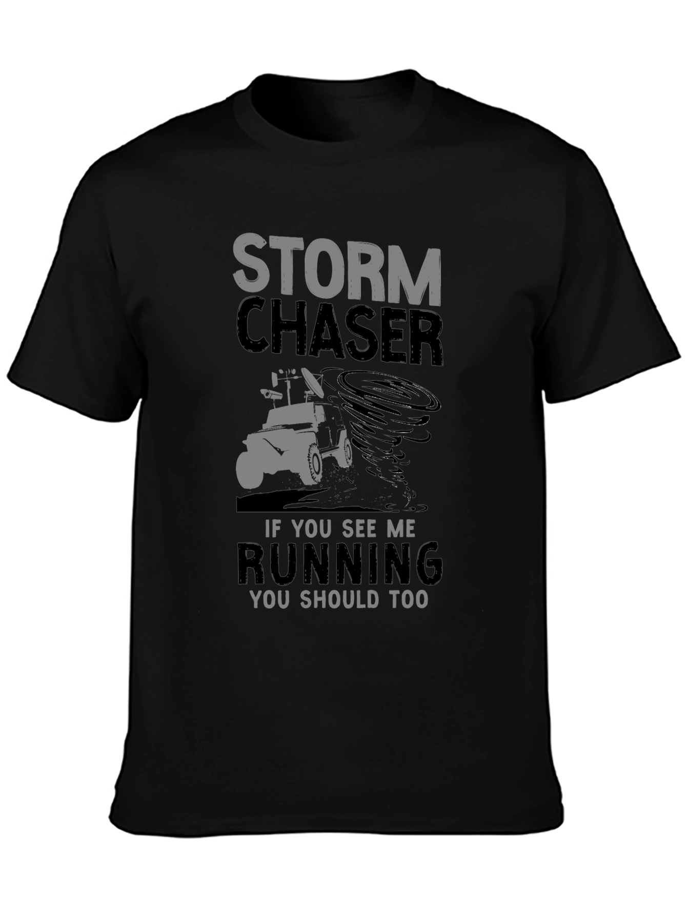 Storm Chaser Graphic Tee - Run Away!