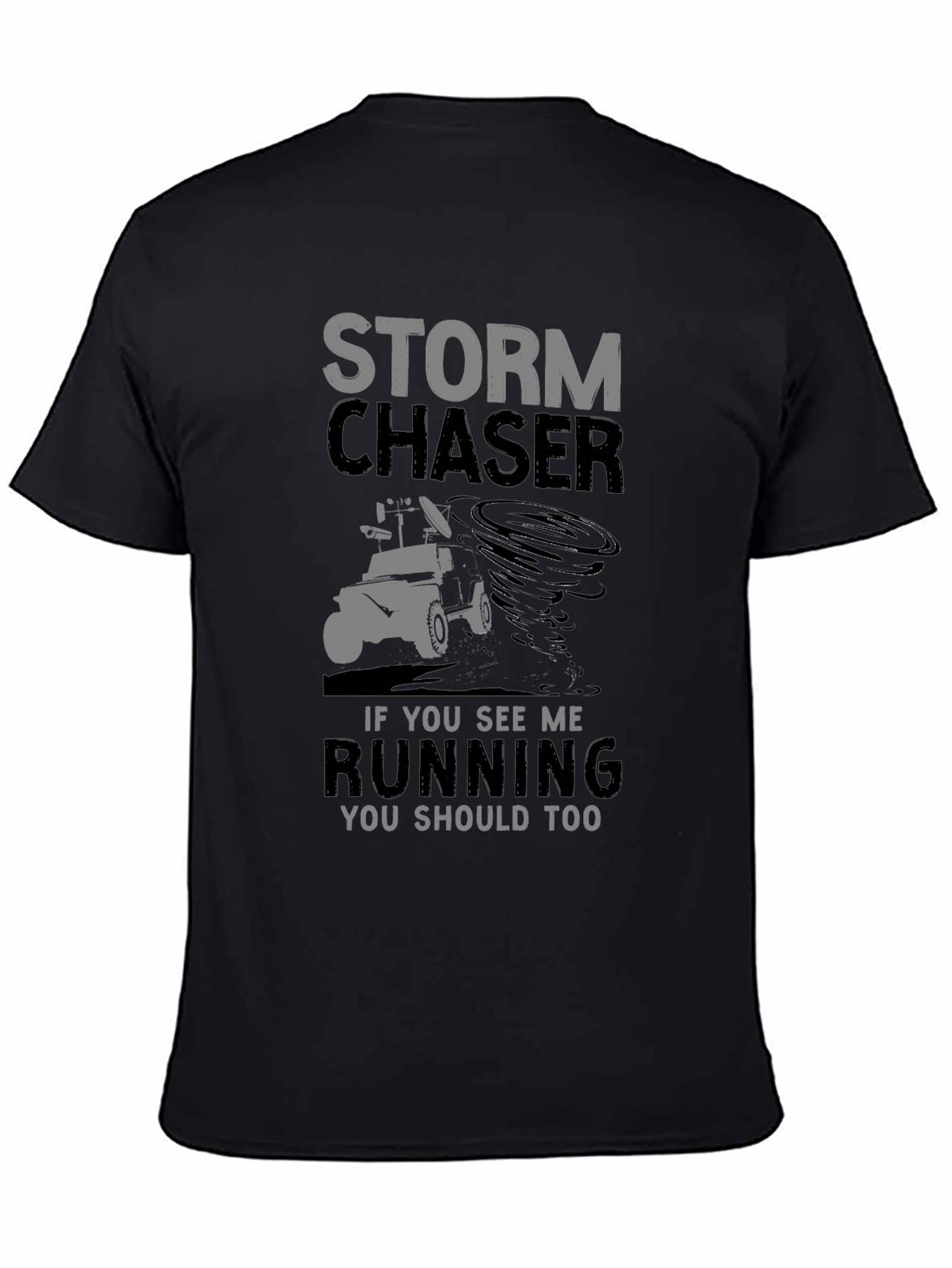 Storm Chaser Graphic Tee - Run Away!